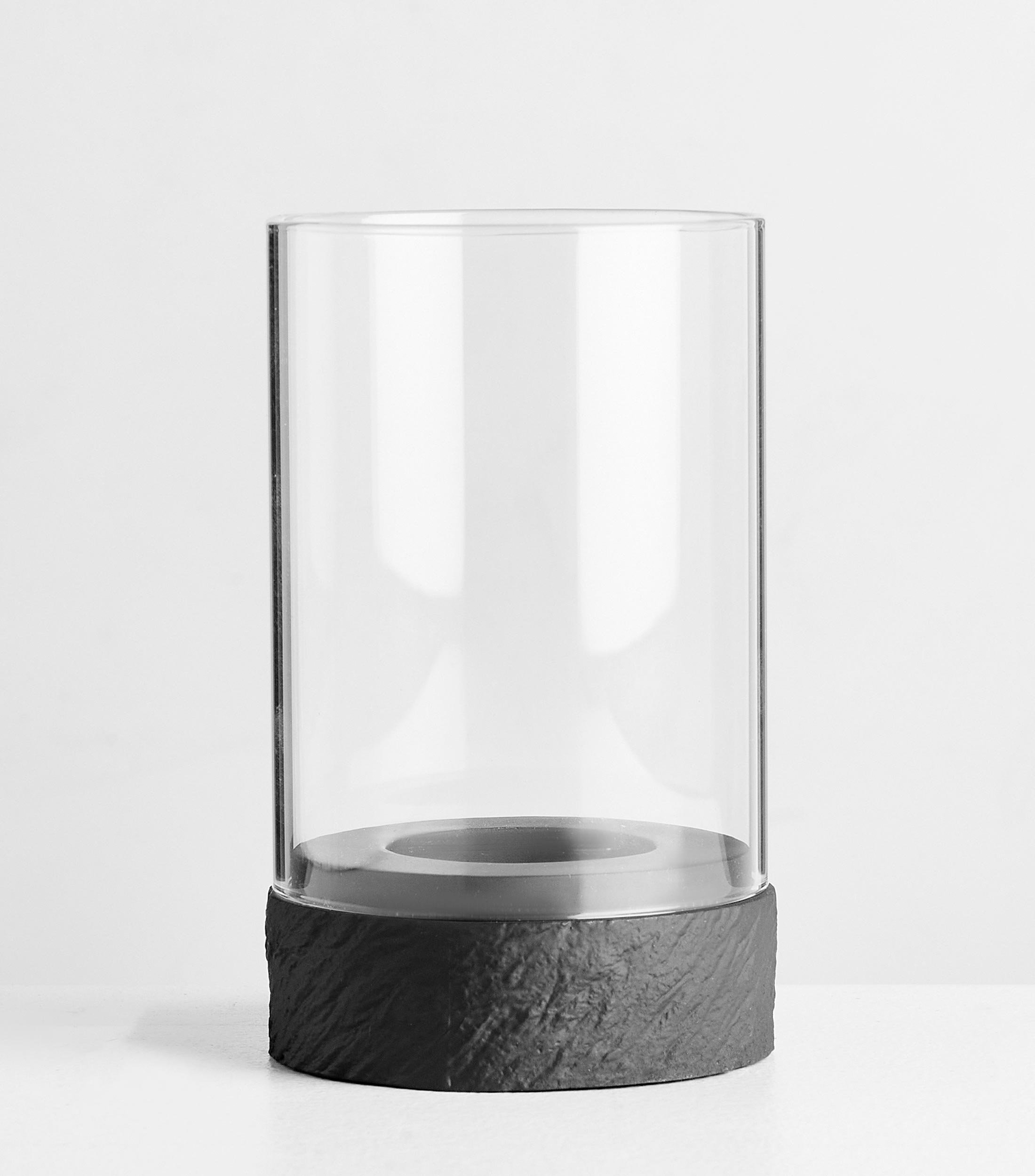 Portavela Manufacture Rock Small en porcelana