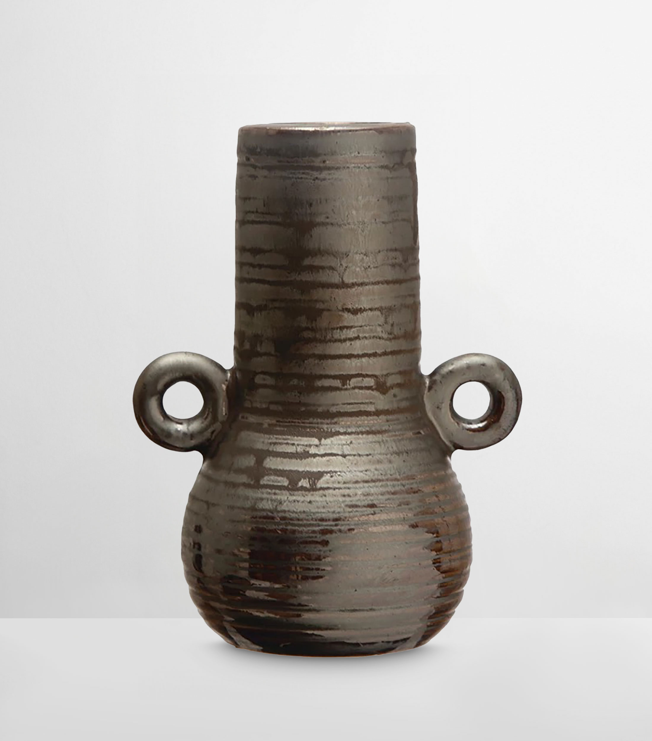 Florero en cerámica de gres