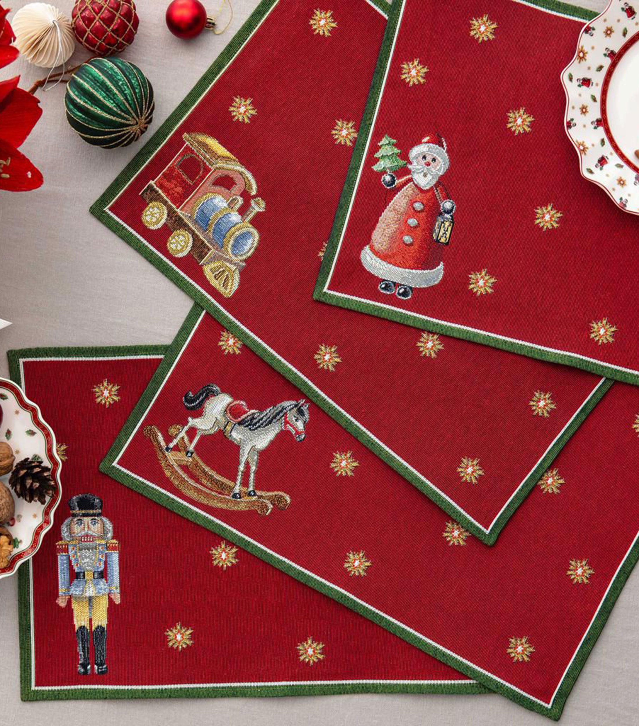 Set 4 Manteles Toys Delight