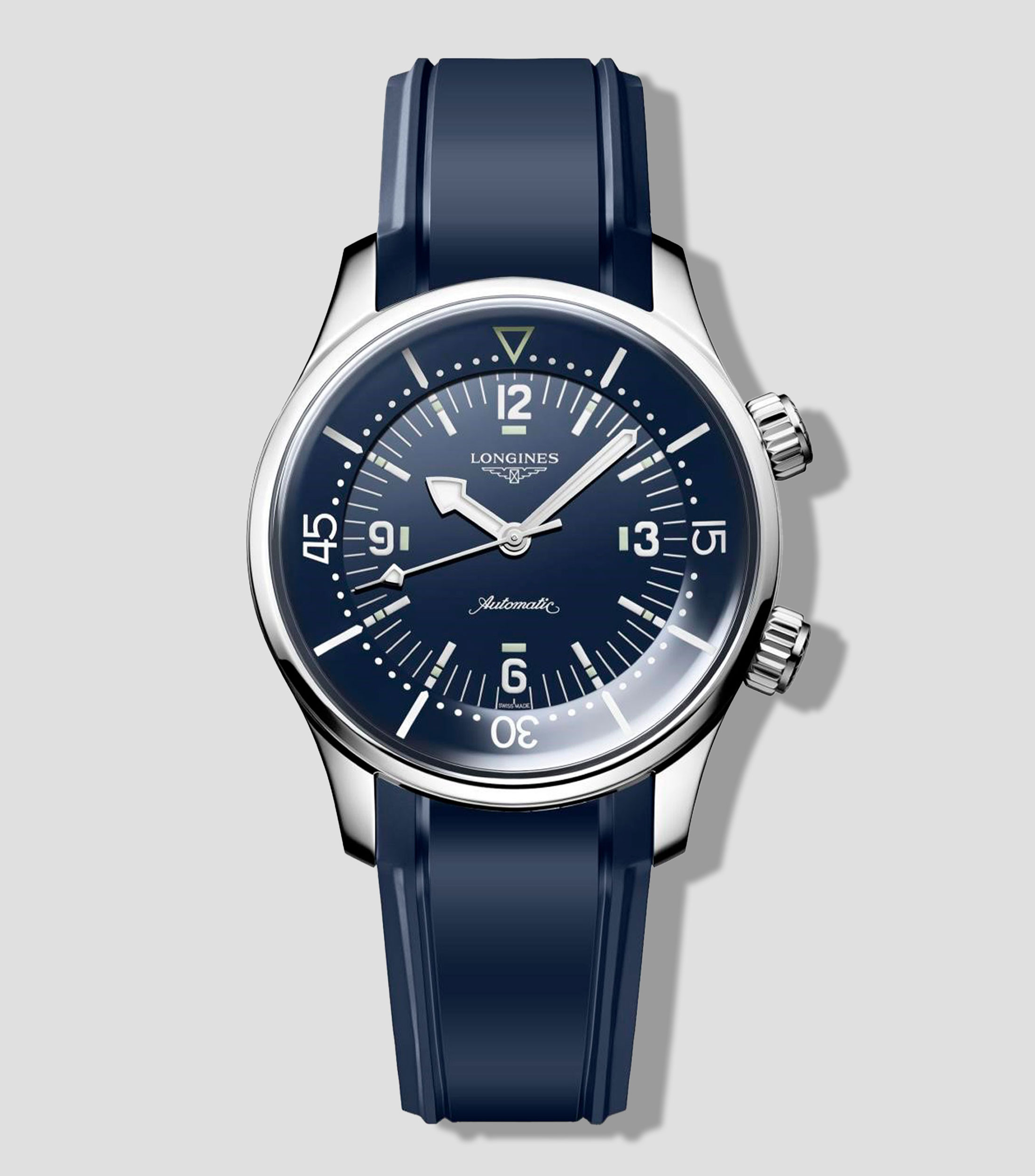 Reloj para hombre Legend Diver deportivo, plateado