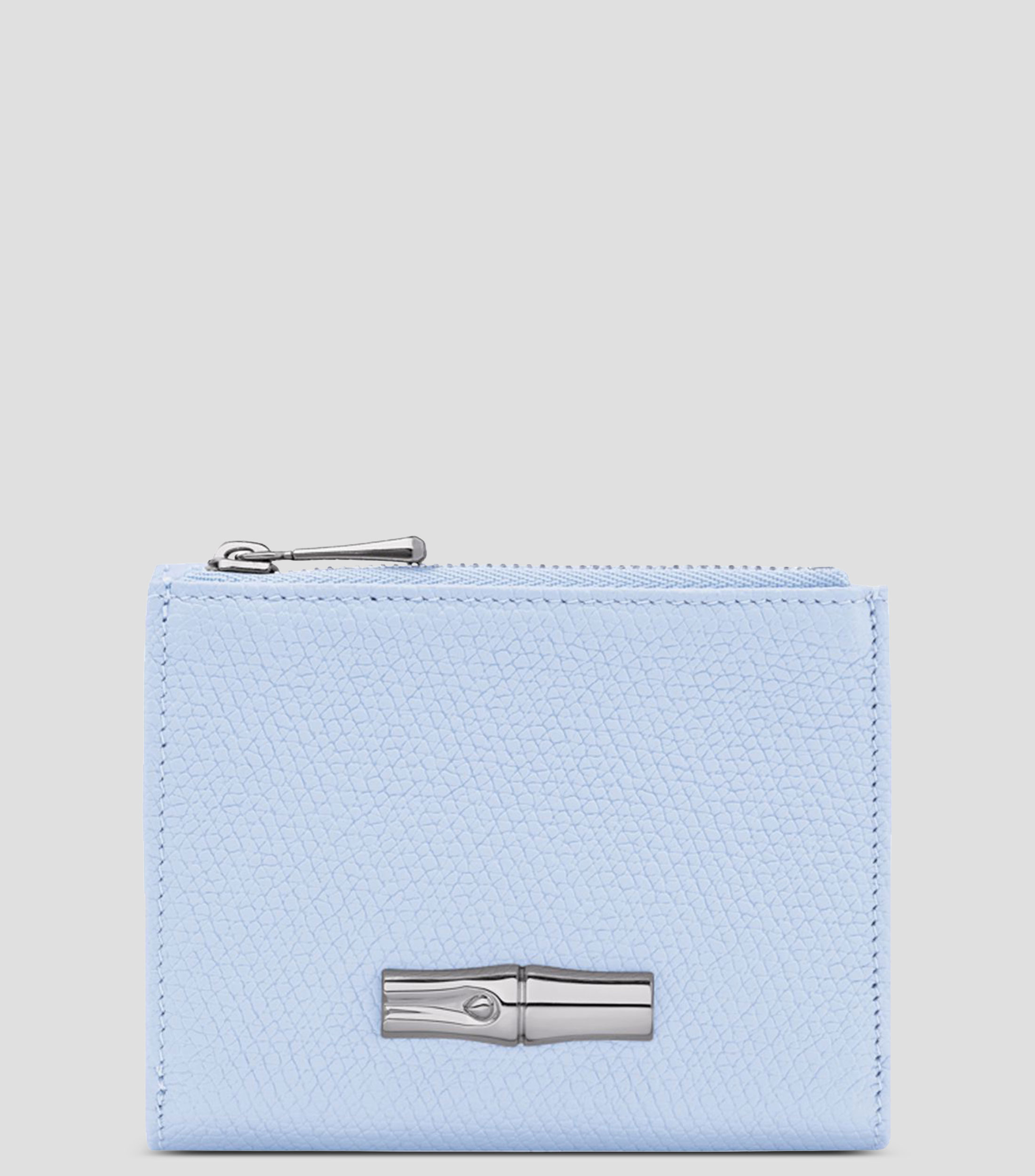 Cartera de piel Le Roseau lisa Mujer
