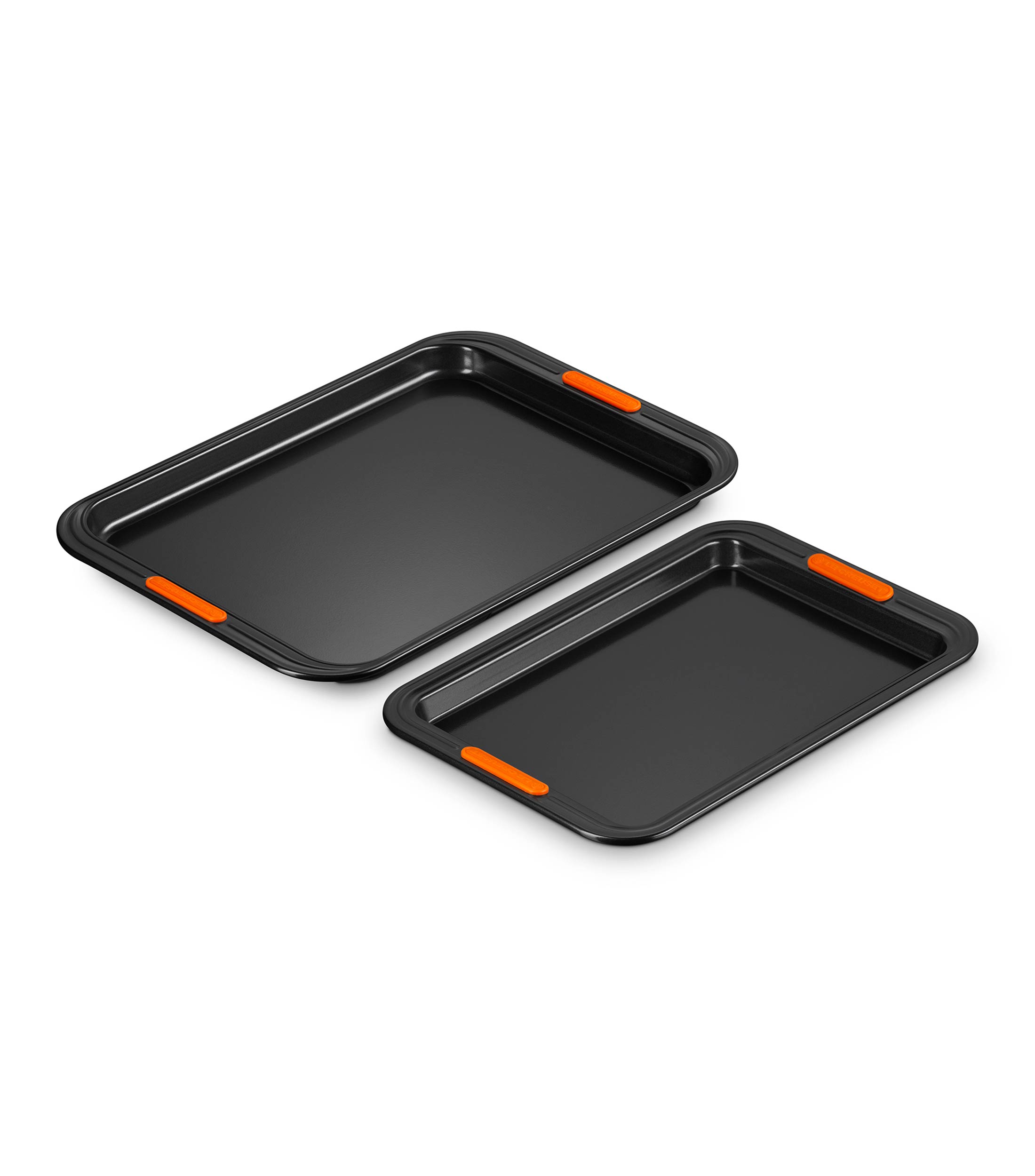 Set 2 charolas para hornear Bakeware Negro