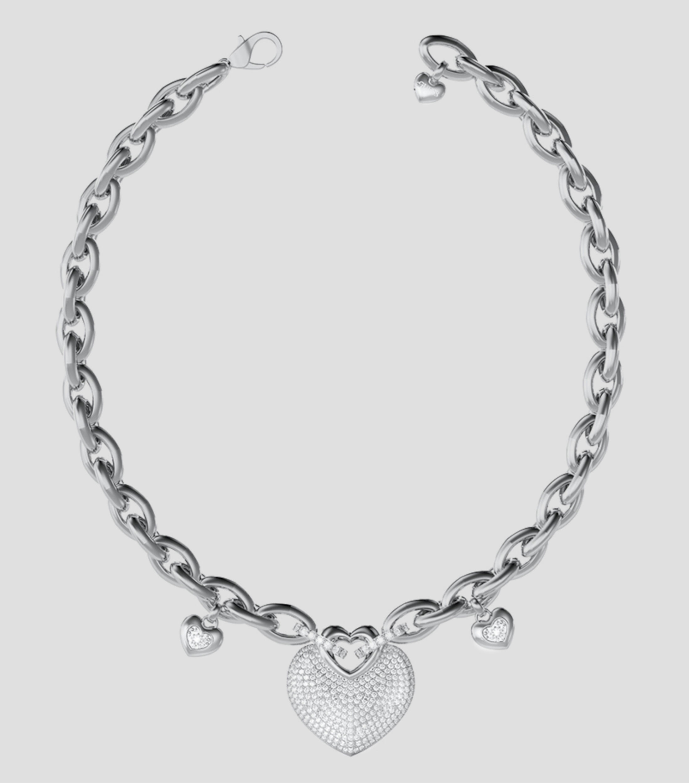 Collar Crazy in Love con circonitas Mujer