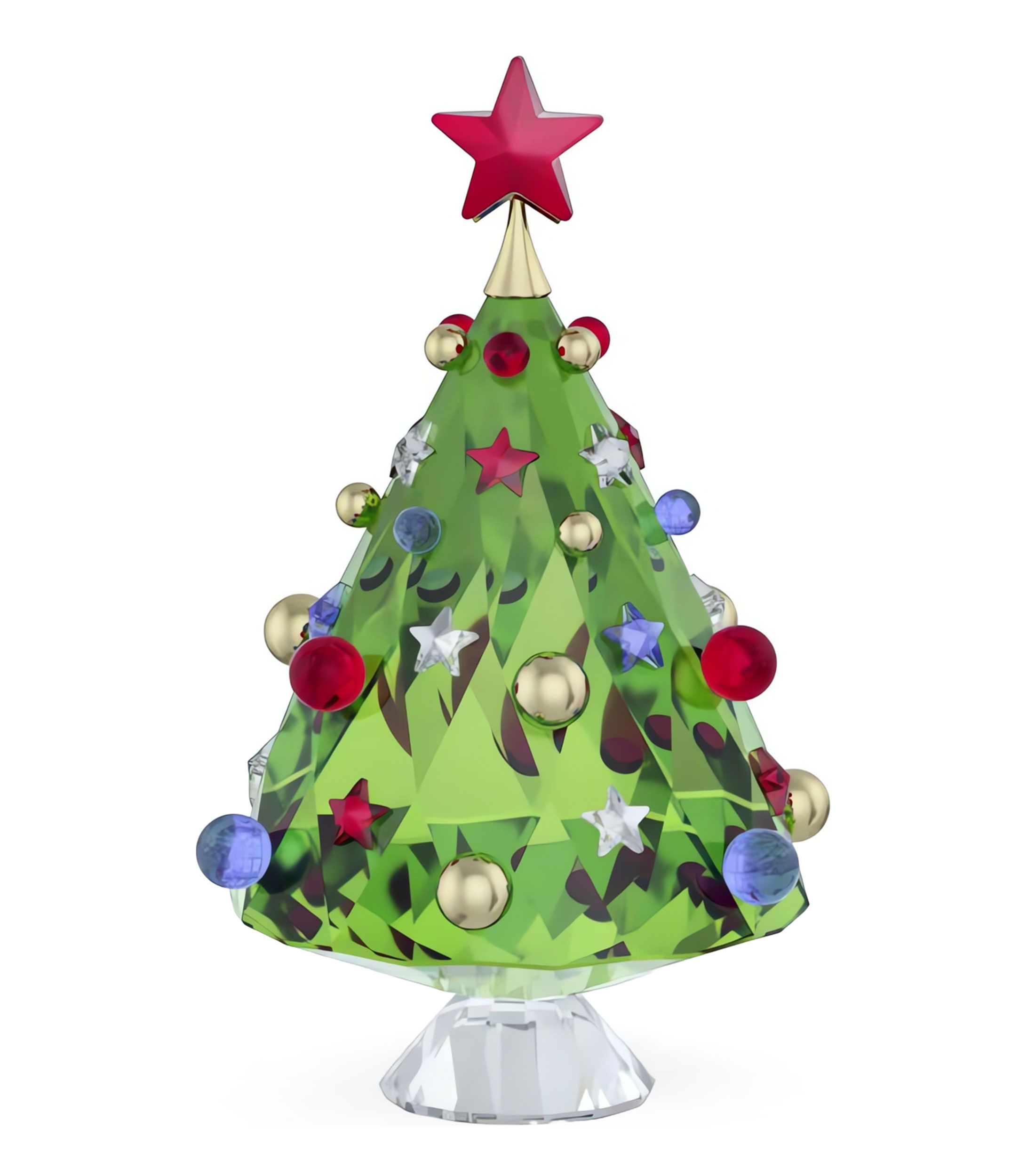 Figura decorativa Árbol Holiday Cheers en Cristal