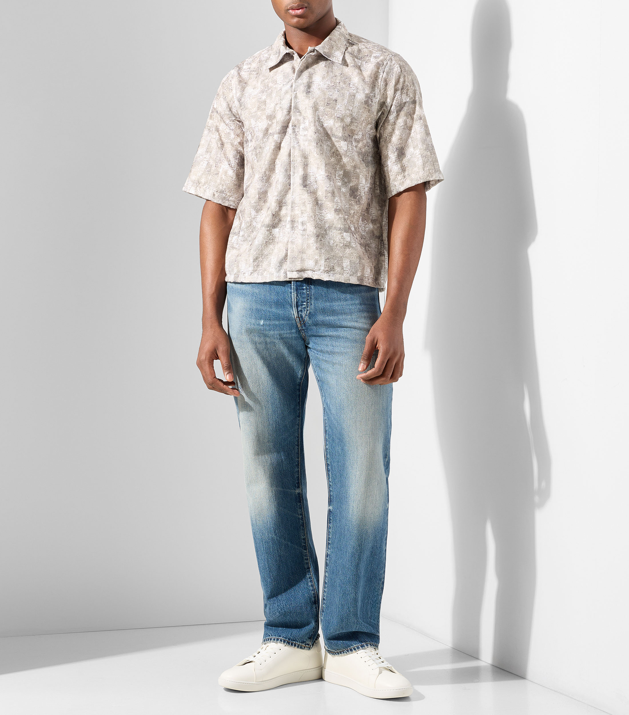 Camisa fantasía manga corta Hombre
