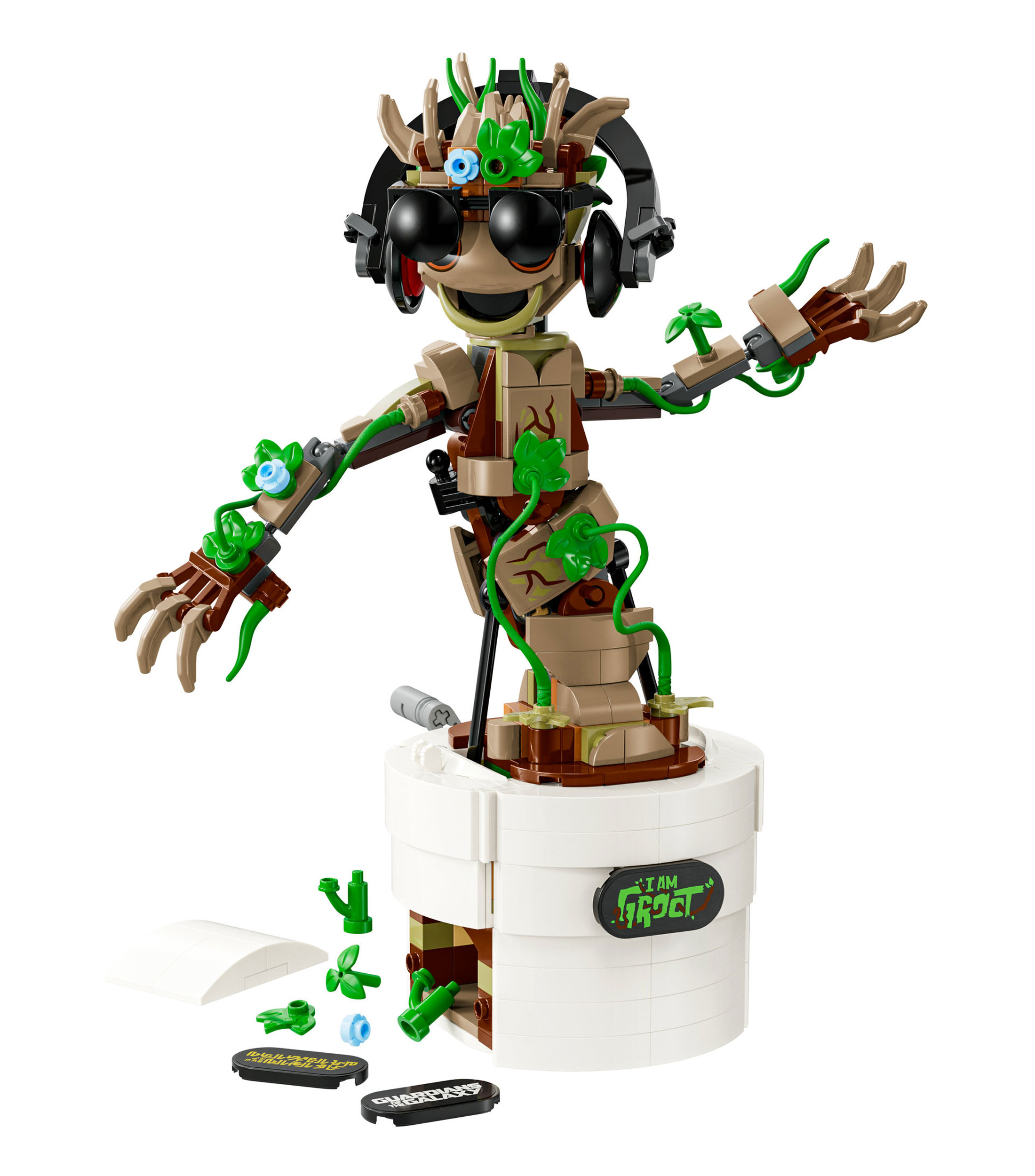 LEGO Marvel Groot Bailarín Juguete animado 76297