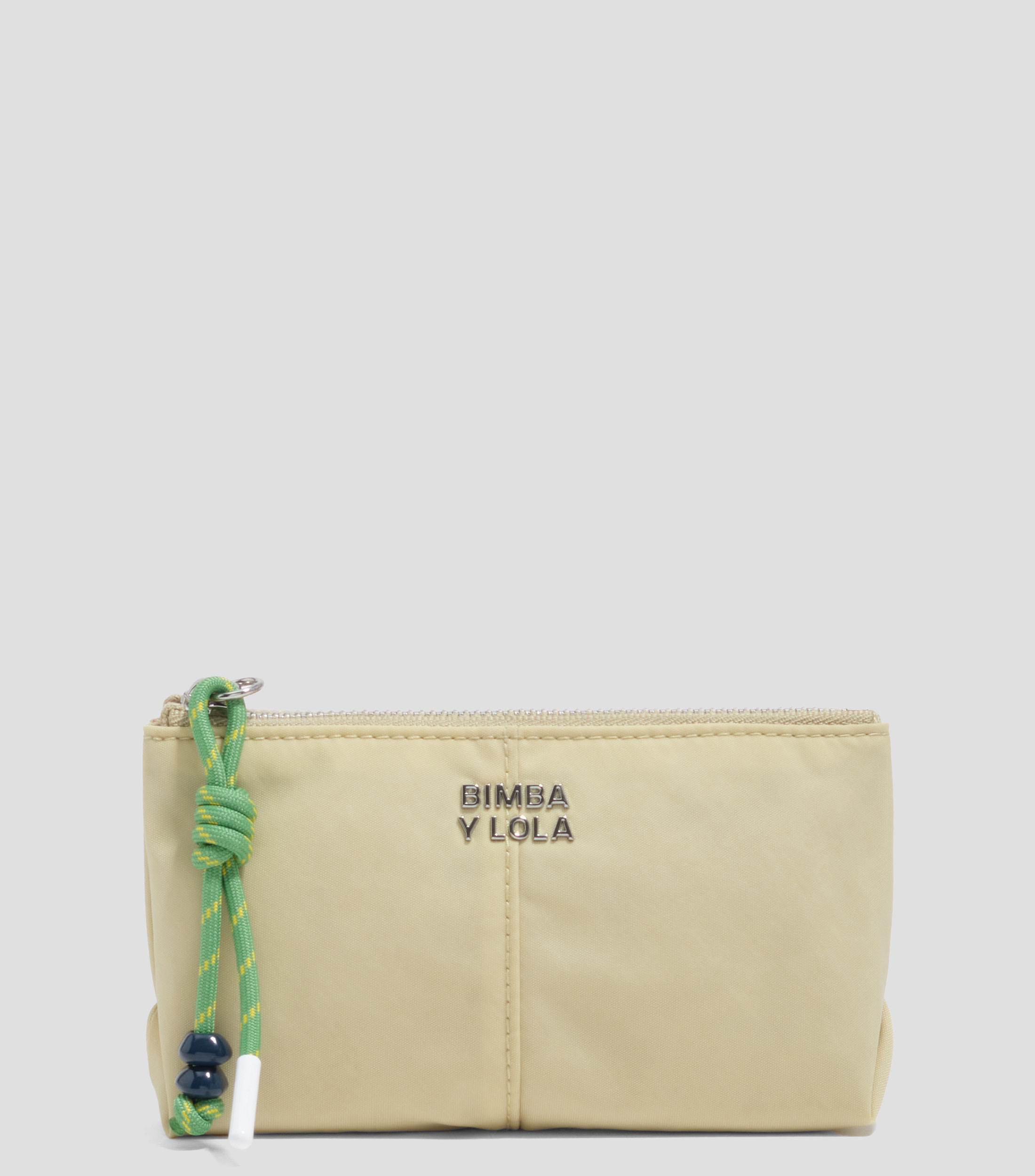 Cosmetiquera nylon verde manzana Mujer