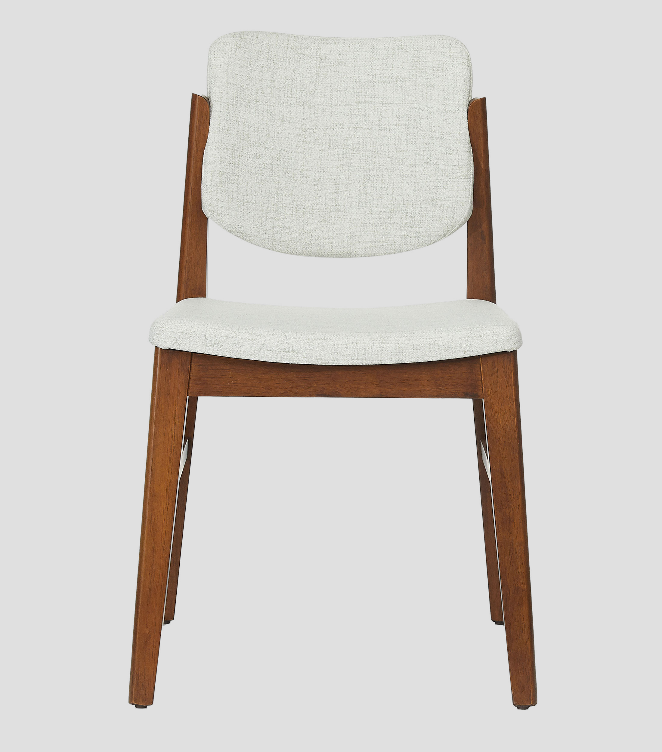Silla Zoe en nogal gris perla