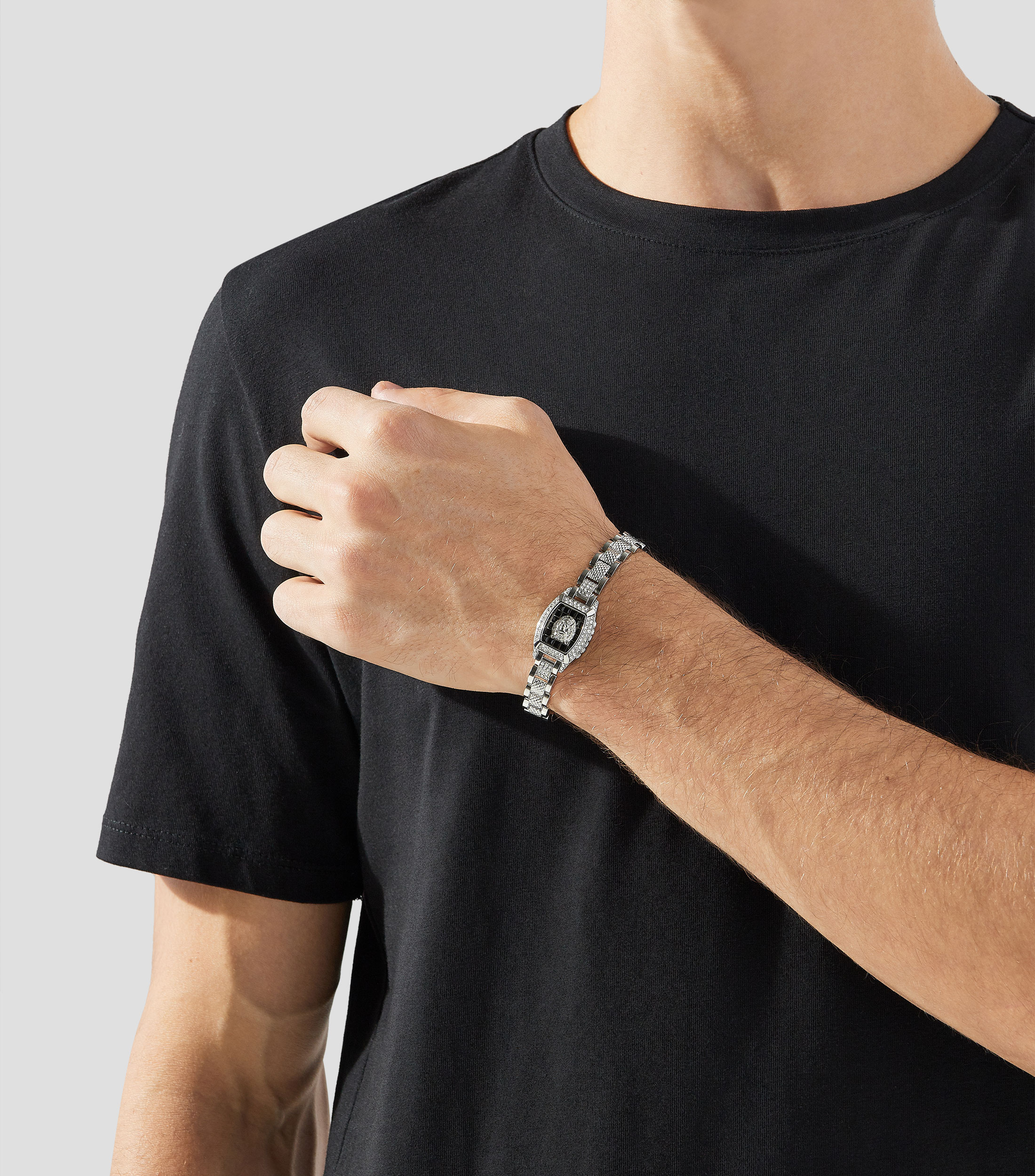 Pulsera Lion King con circonitas Hombre