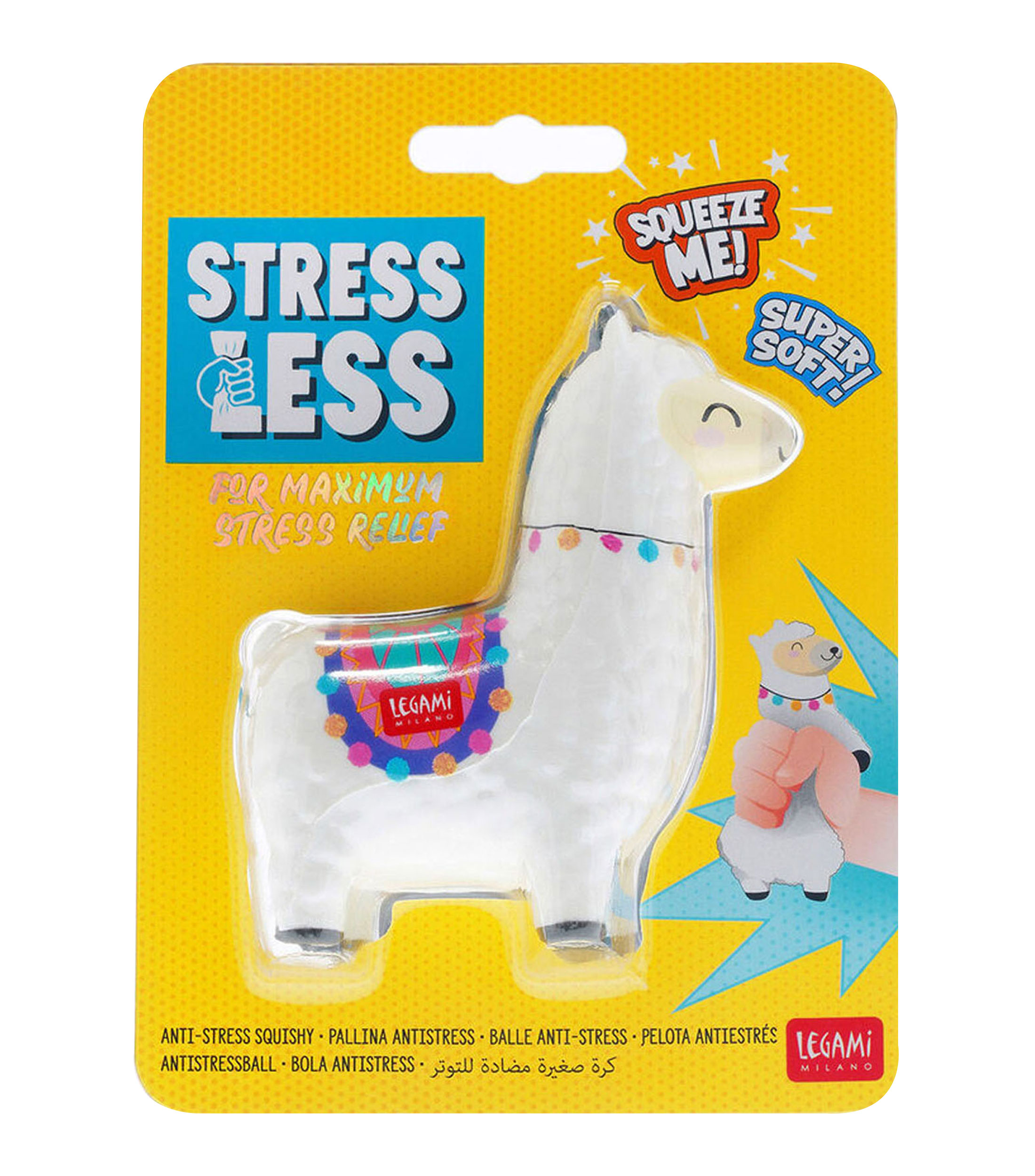 Pelota Antiestrés Llama