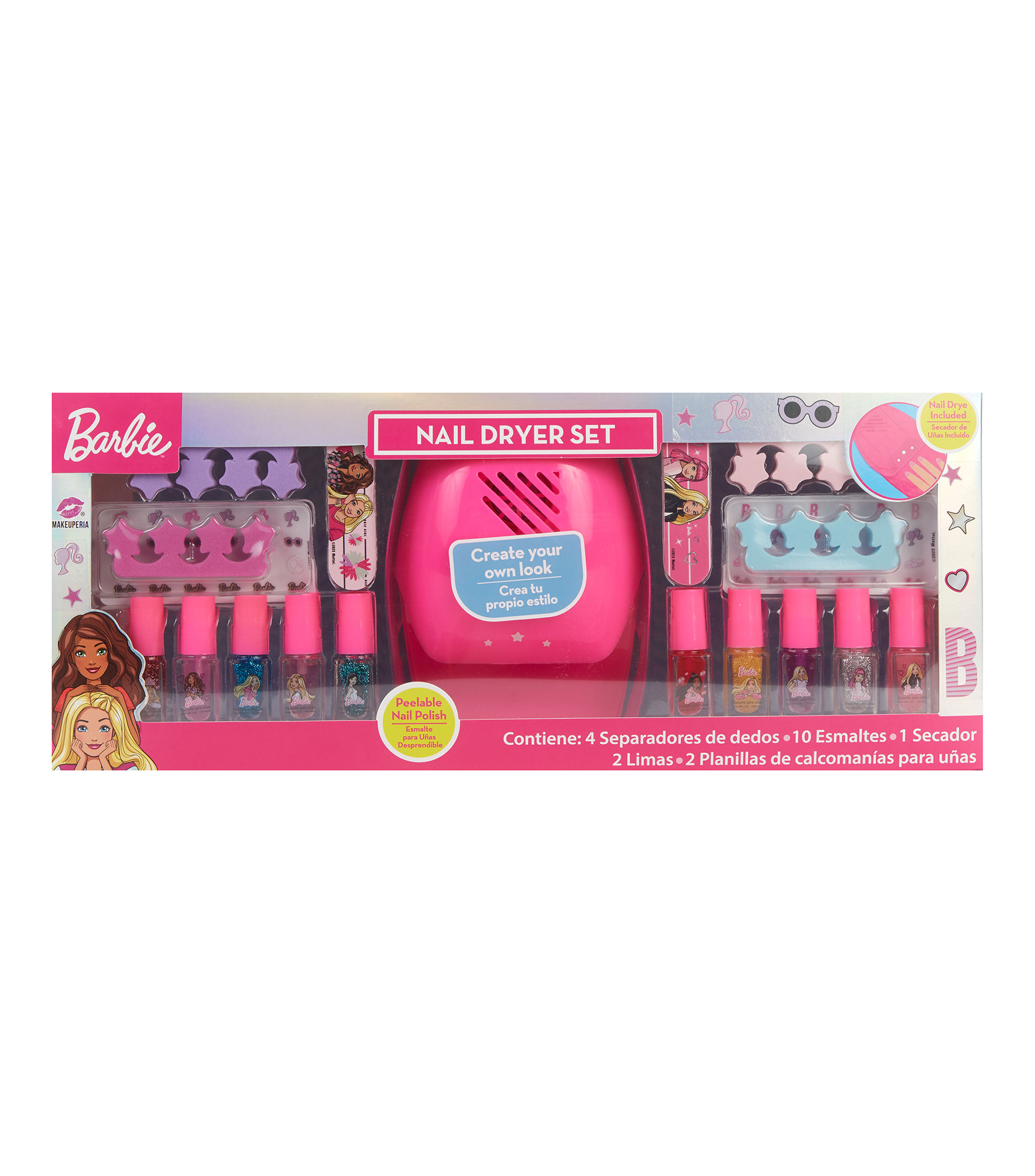 Barbie Nail Dryer Set El Palacio de Hierro