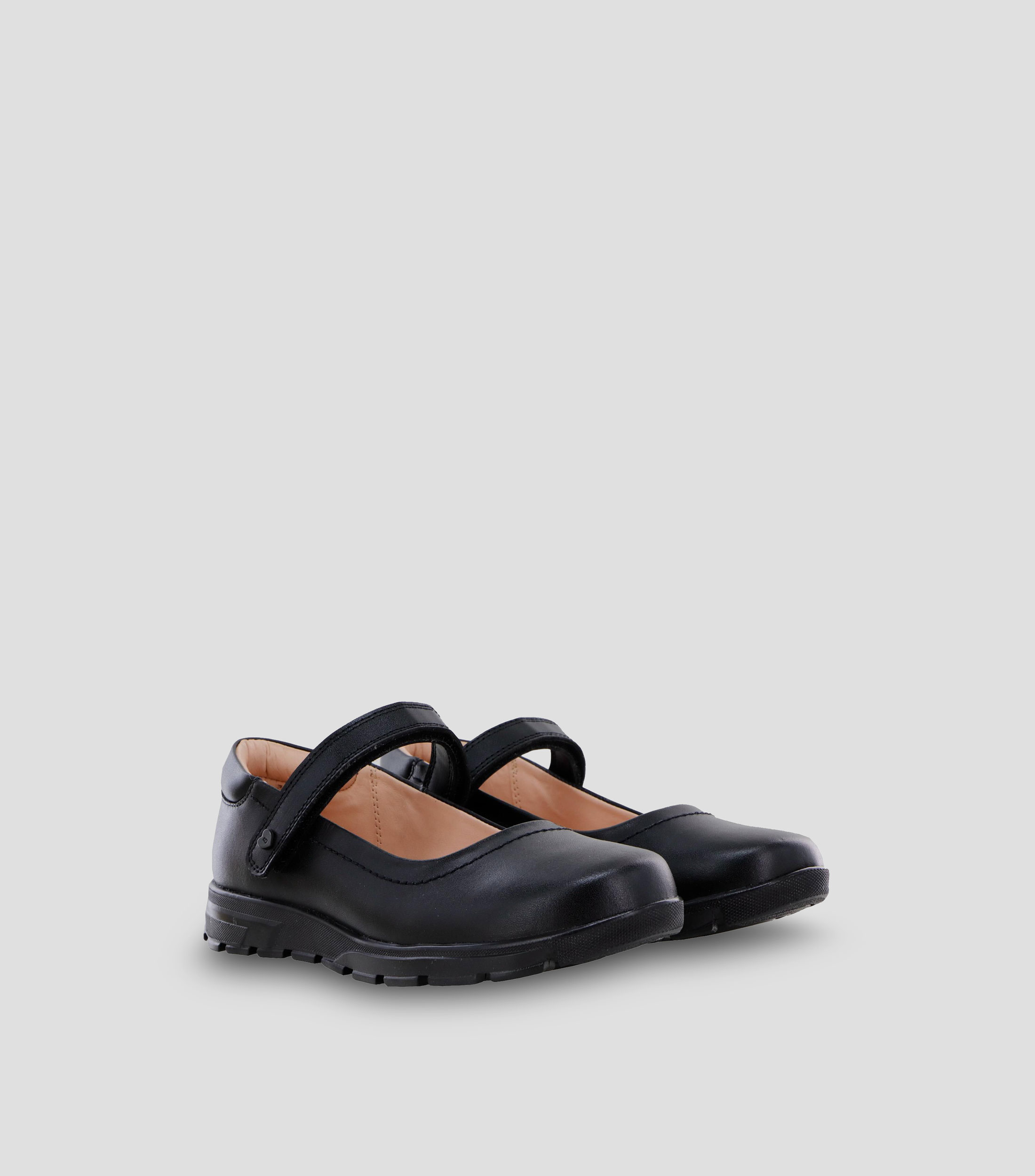 Zapatos escolares en piel Niña