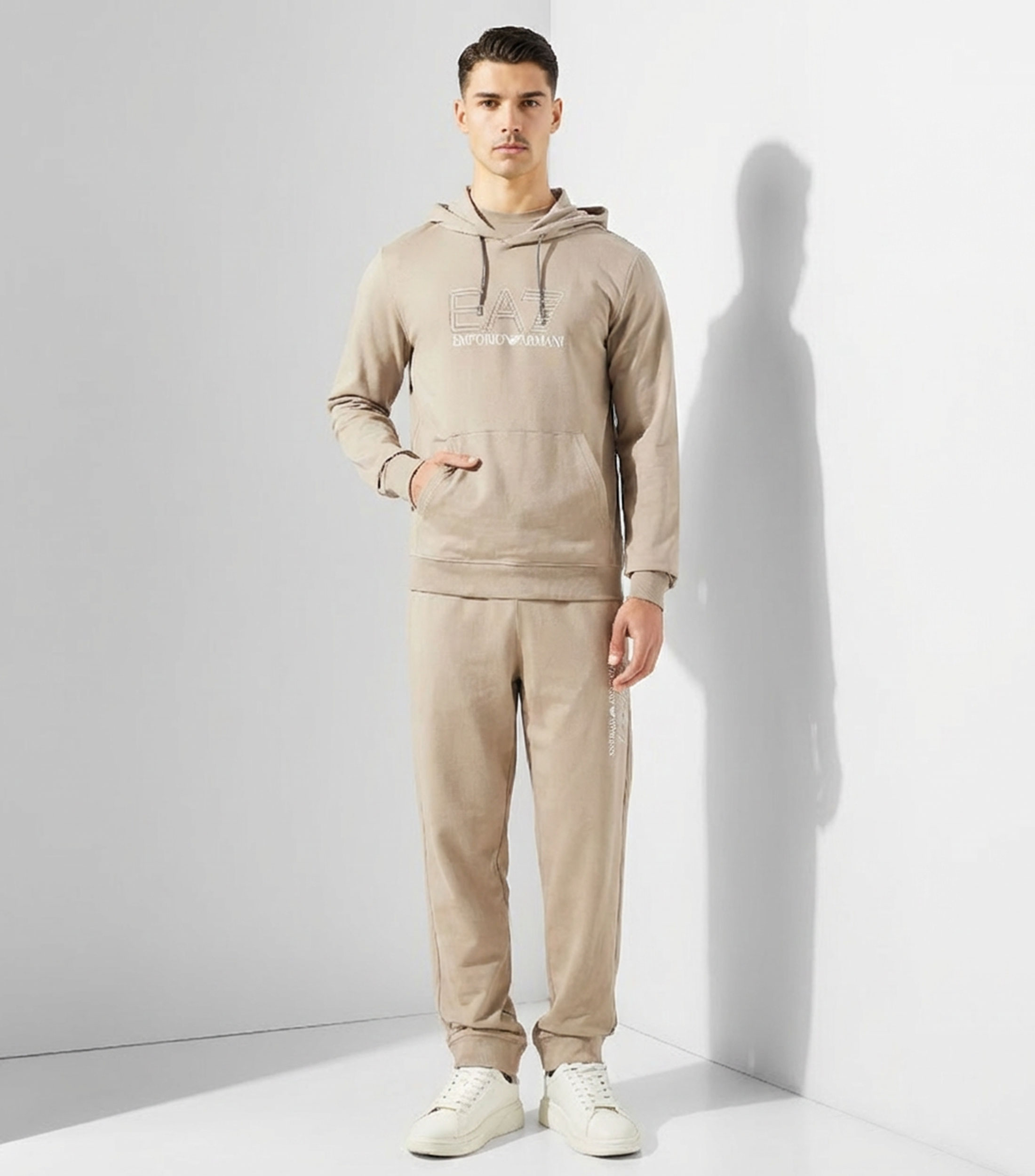 Sudadera canguro con capucha Hombre