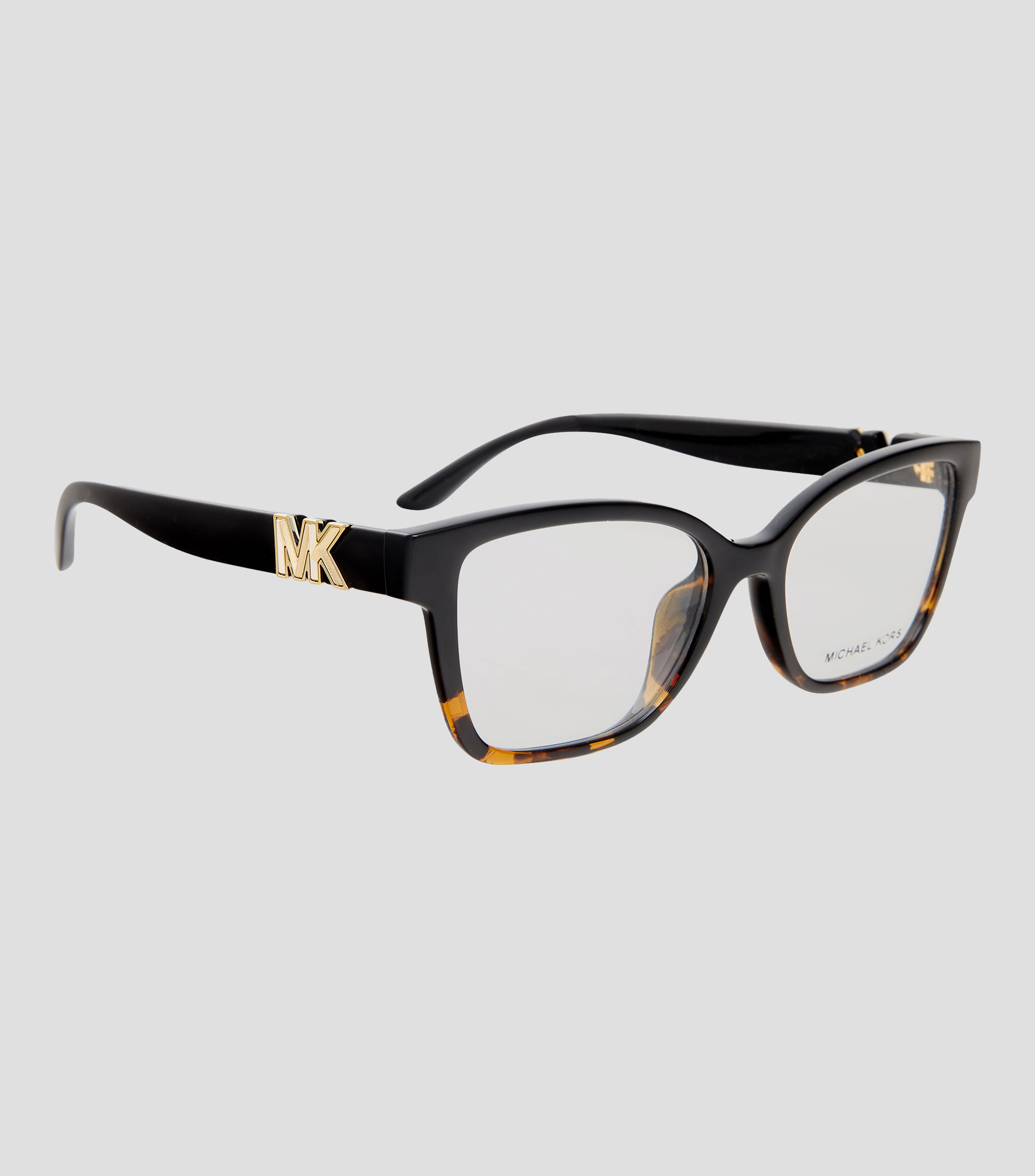 Lentes Oftálmicos Cuadrados Tortuga negra Mujer