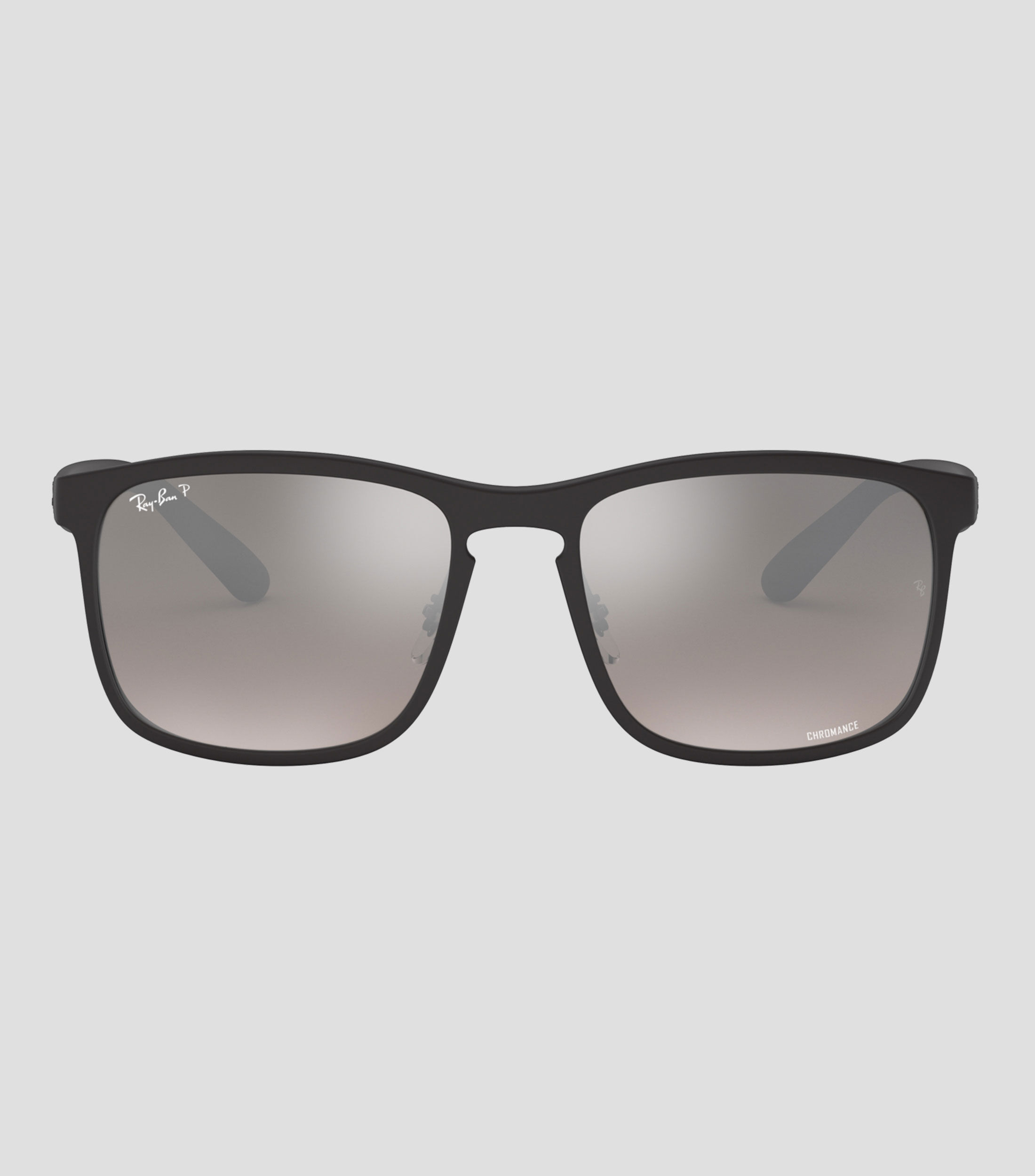 Lentes de sol cuadrados Chromance negros Hombre