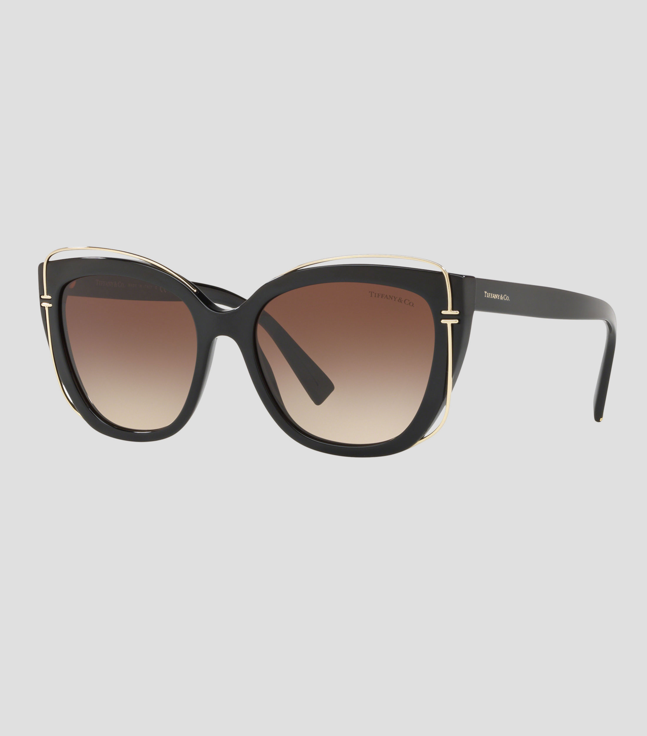 Lentes de sol ojo de gato negros Mujer