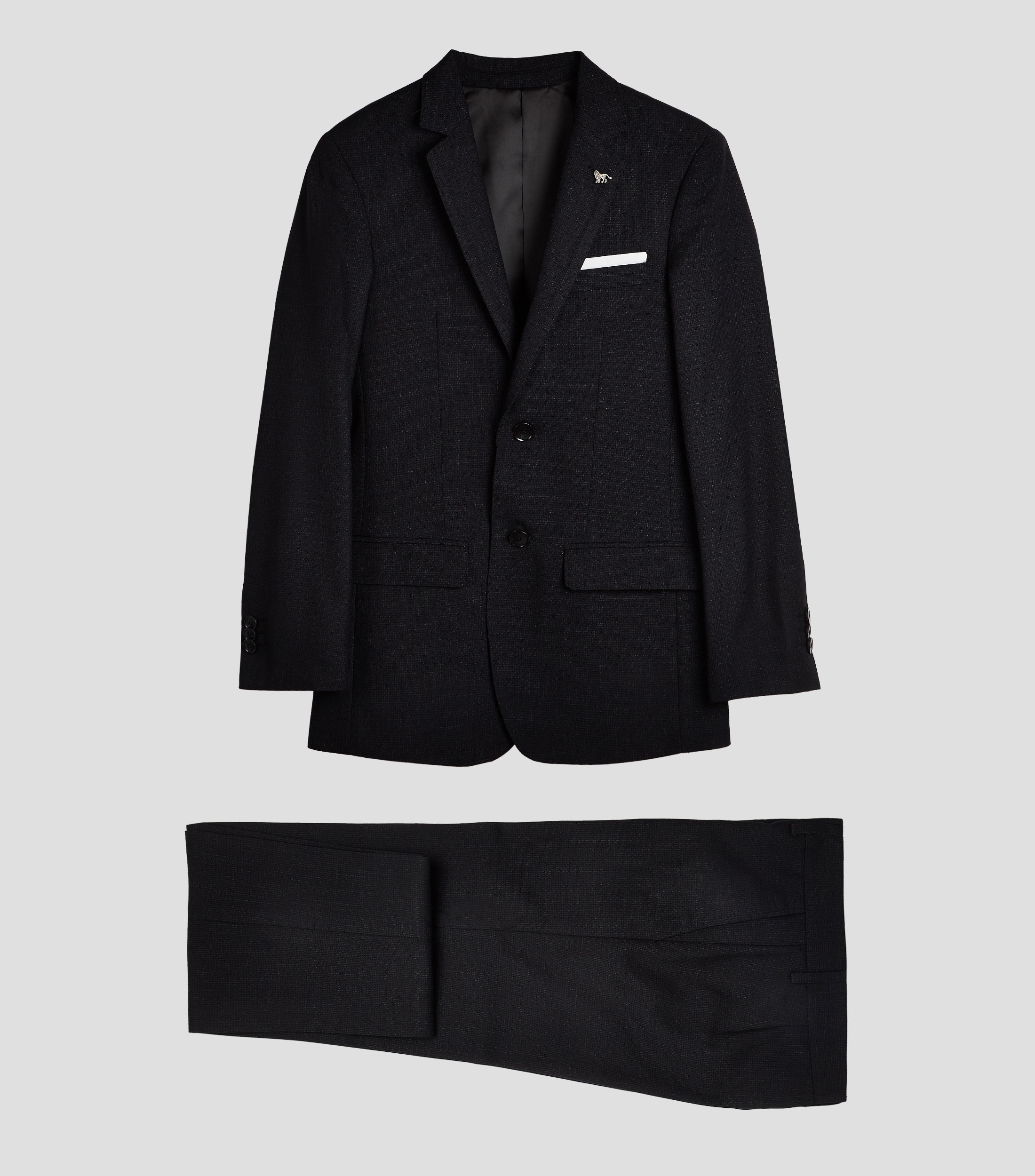 Traje de corte recto liso Niño