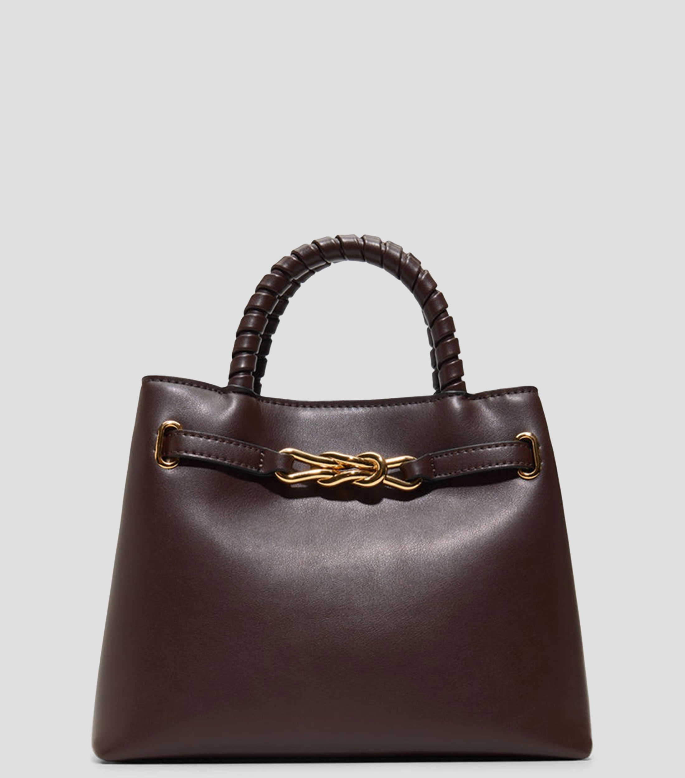 Bolsa satchel Valmira liso Mujer