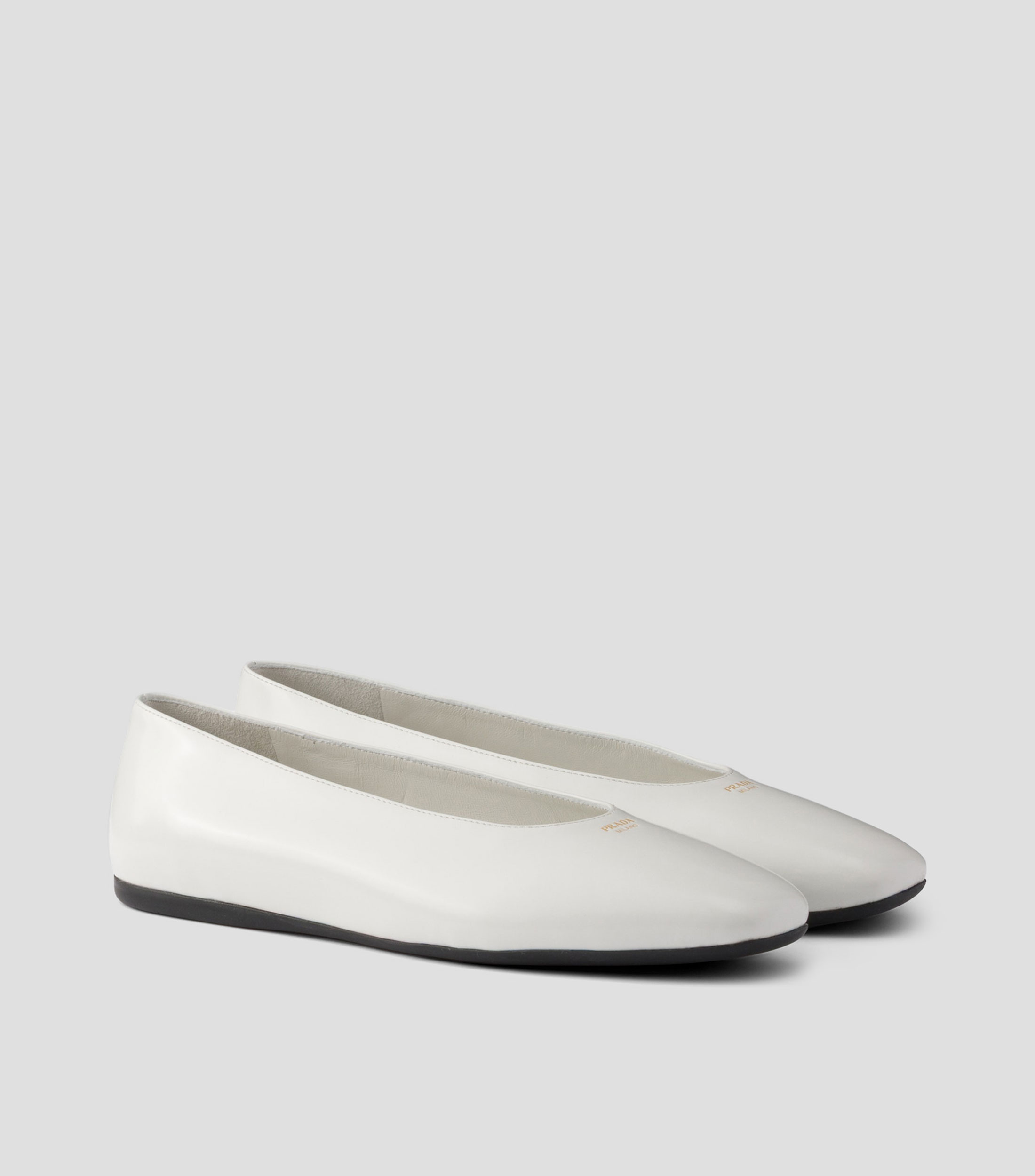 Flats en piel Mujer