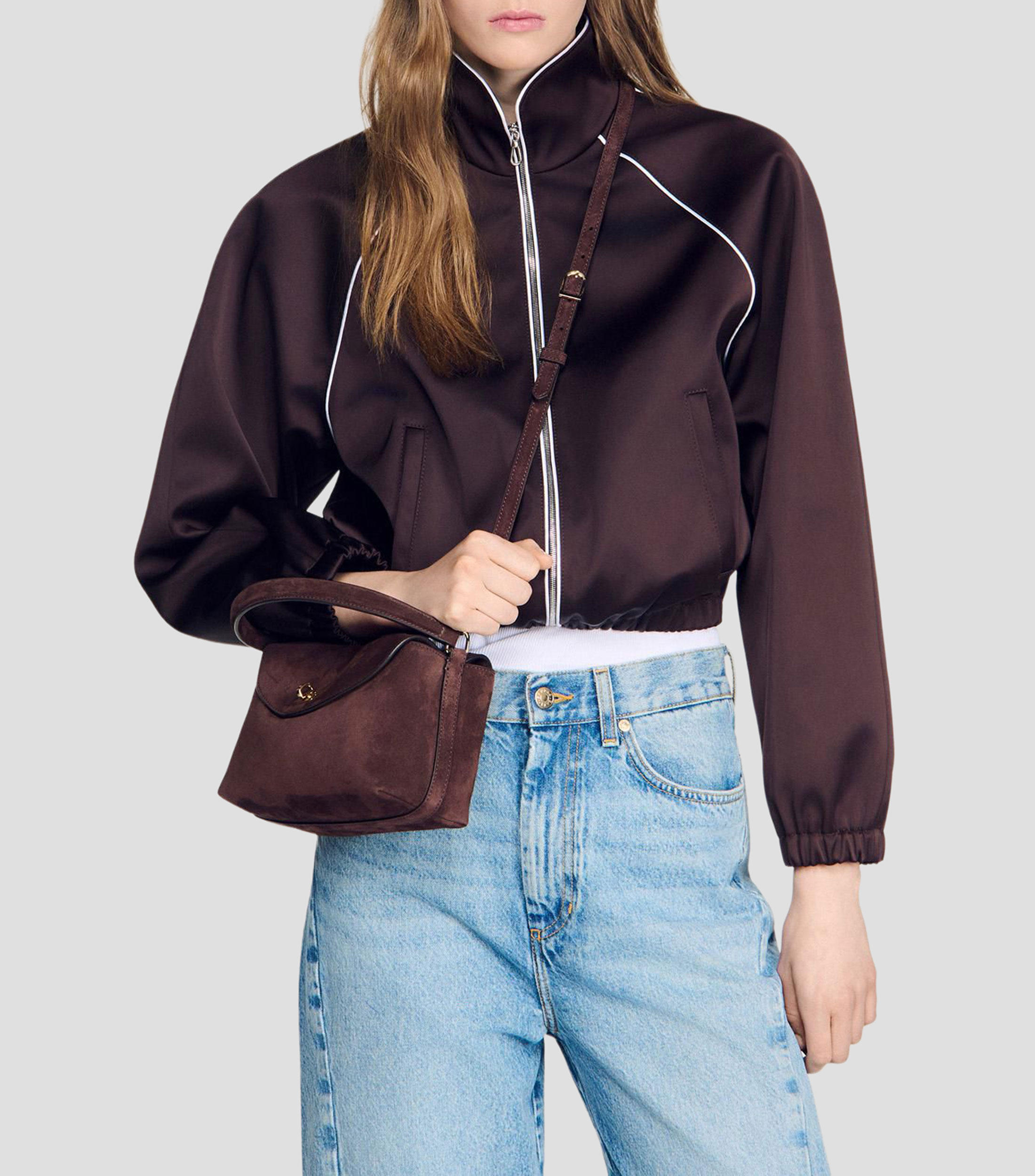 Bolsa shoulder en ante Mujer