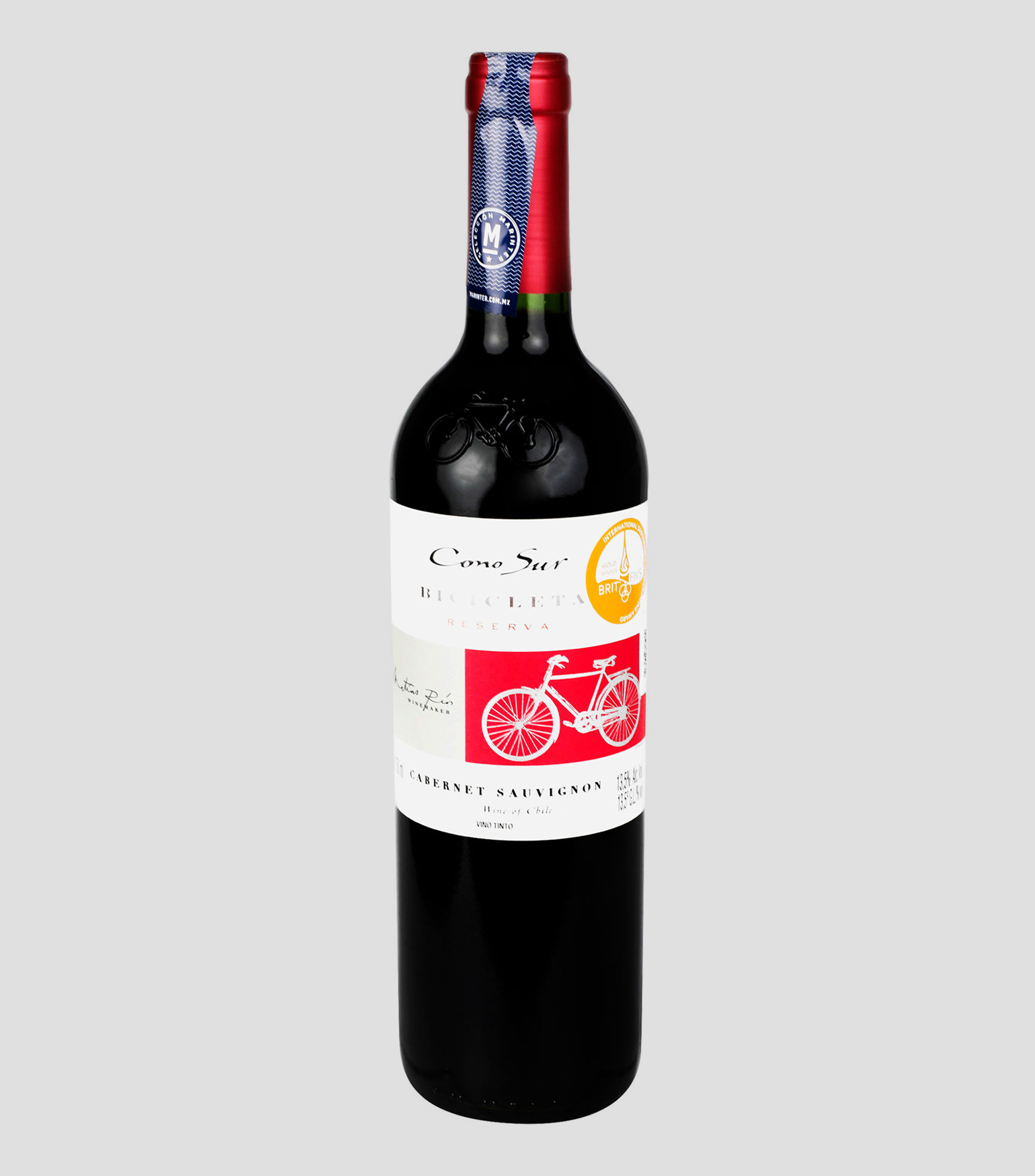Vino tinto Cabernet Sauvignon, 750 ml