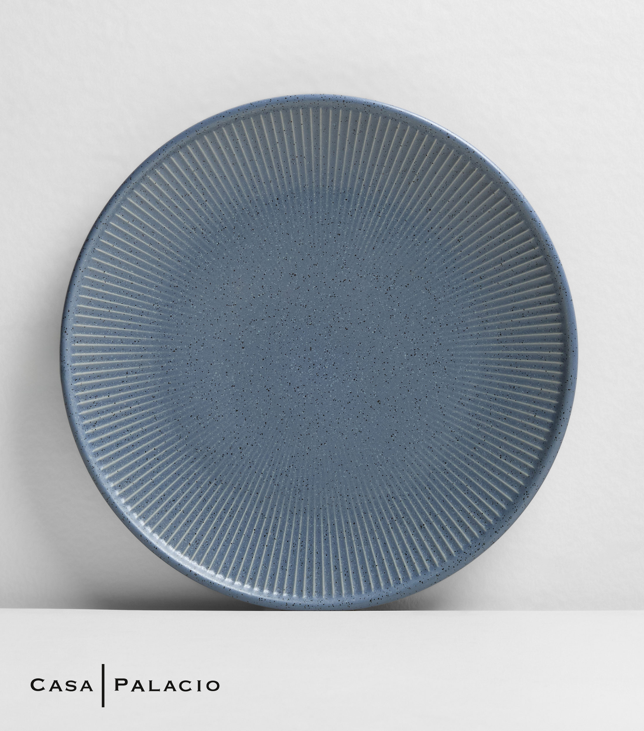 Plato para Ensalada Clay Sky Azul