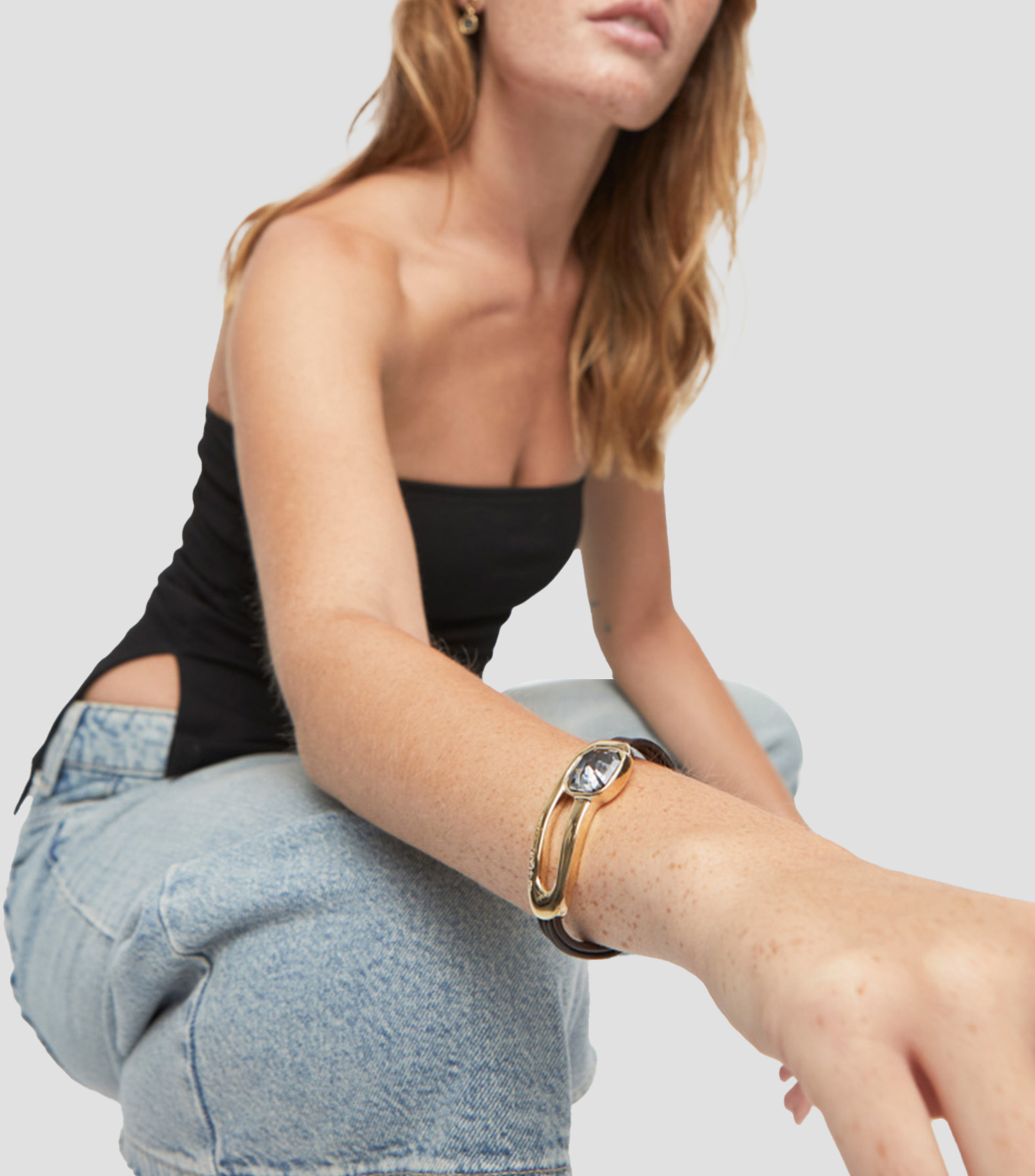 Pulsera con cristal Mujer