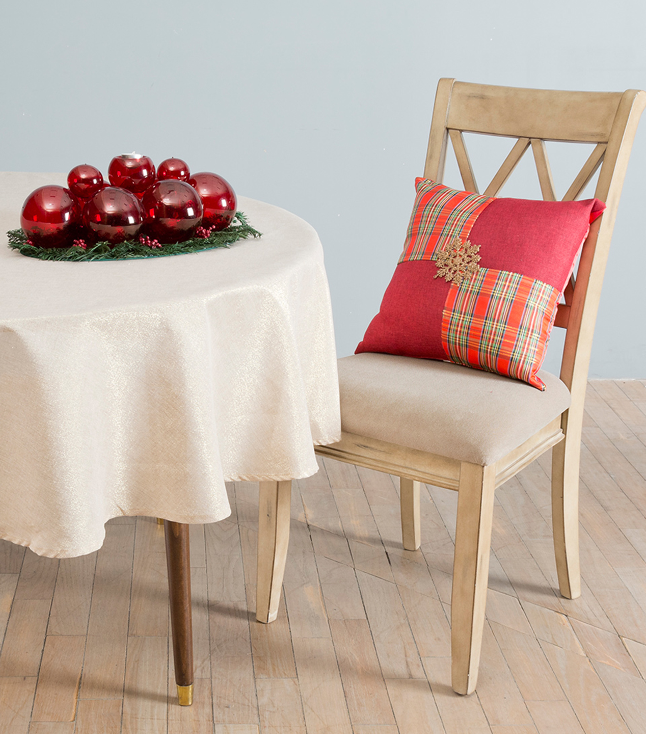 Mantel para Mesa Lurex redondo