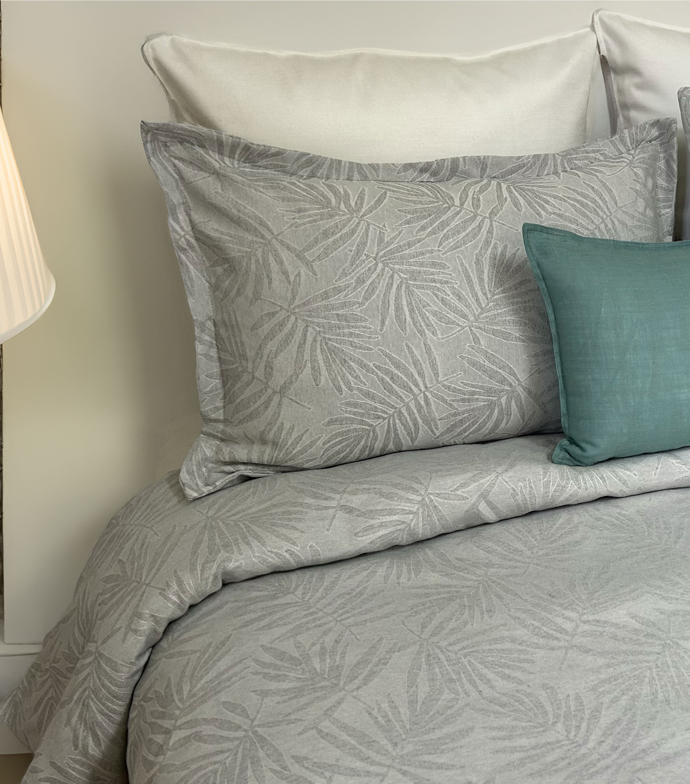 Juego de edredon Matrimonial-Queen Size Ancona Gris