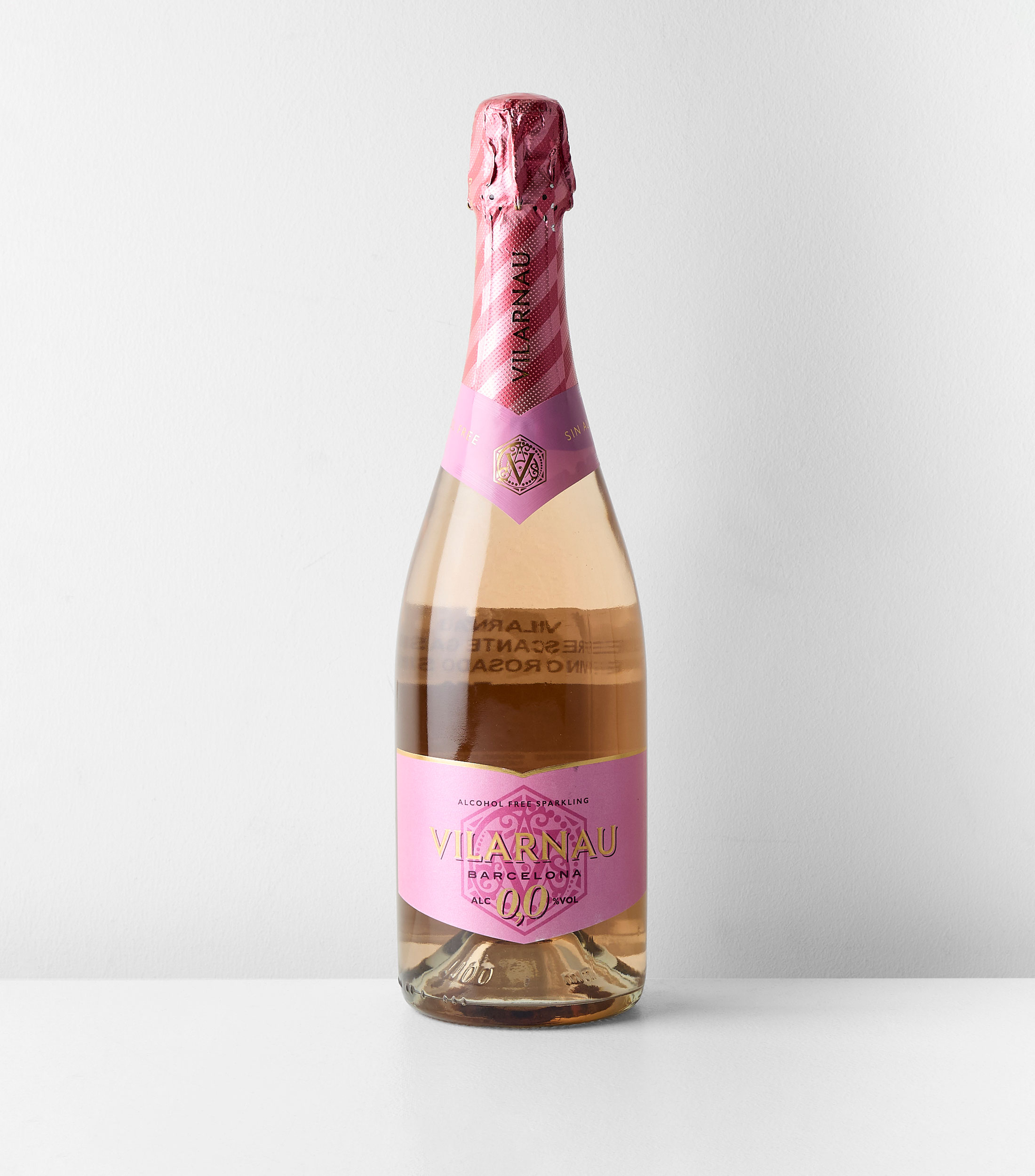 Vino rosado ensamble Vilarnau sin alcohol, España, 750 ml
