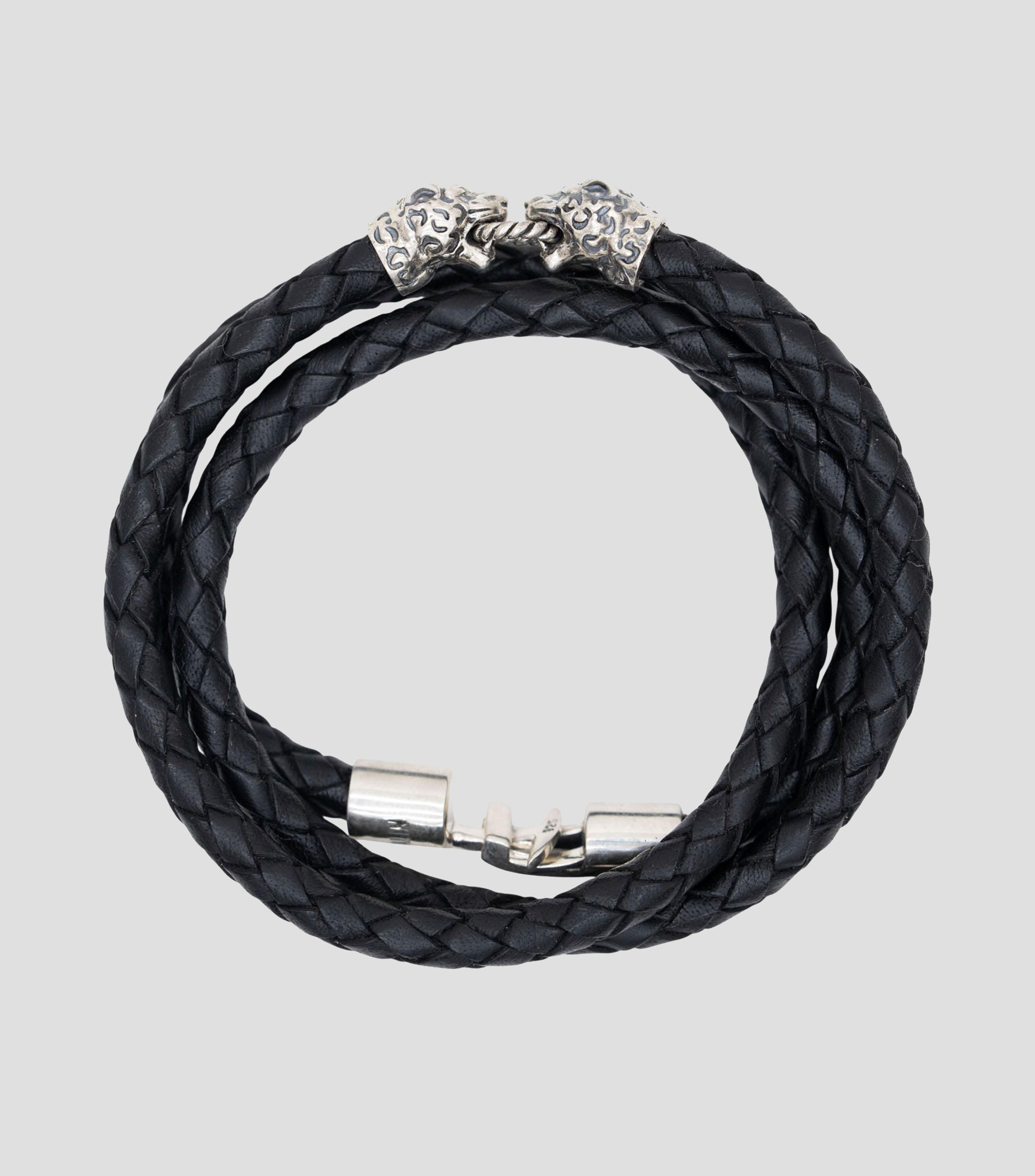 Brazalete trenzado Jaguar Dualidad Hombre