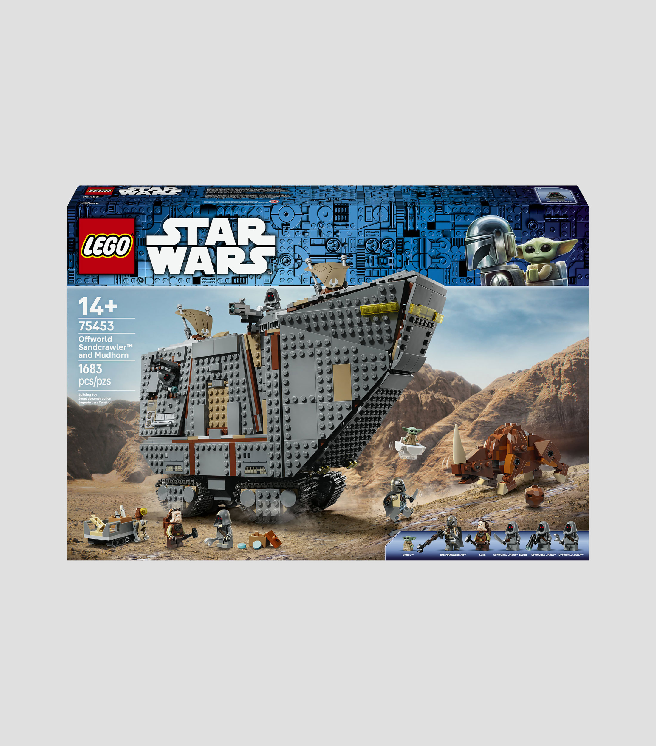 Lego Star Wars Reptador de las Arenas del Exterior y Mudhorn 75453