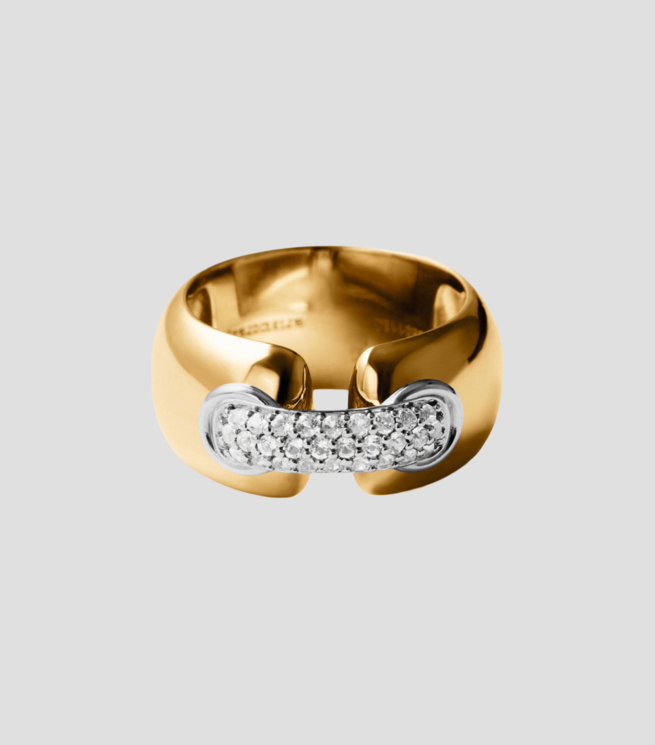 Anillo en Plata .925 con topacios Mujer