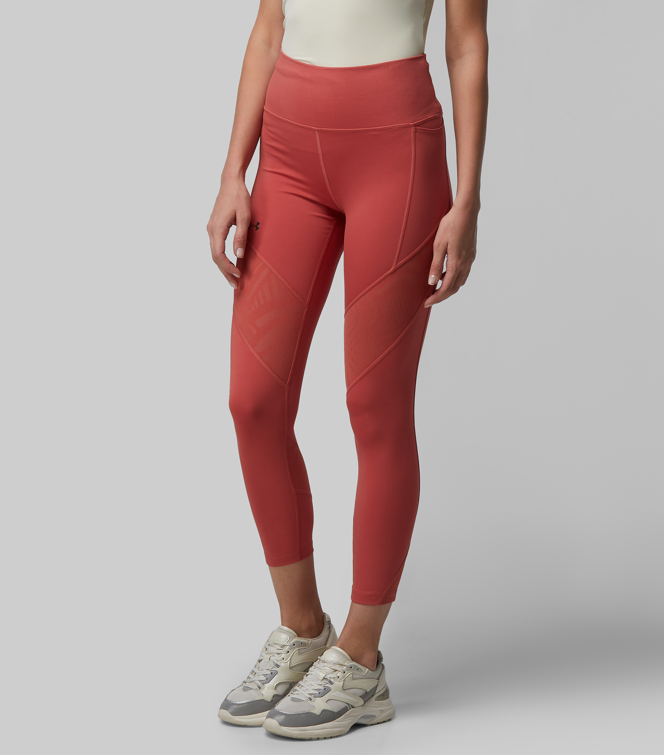 Leggings De Compresión Para Mujer - Cintura Alta, Sin Costura Frontal - Con Bolsillos - Para Yoga, Running, Deporte