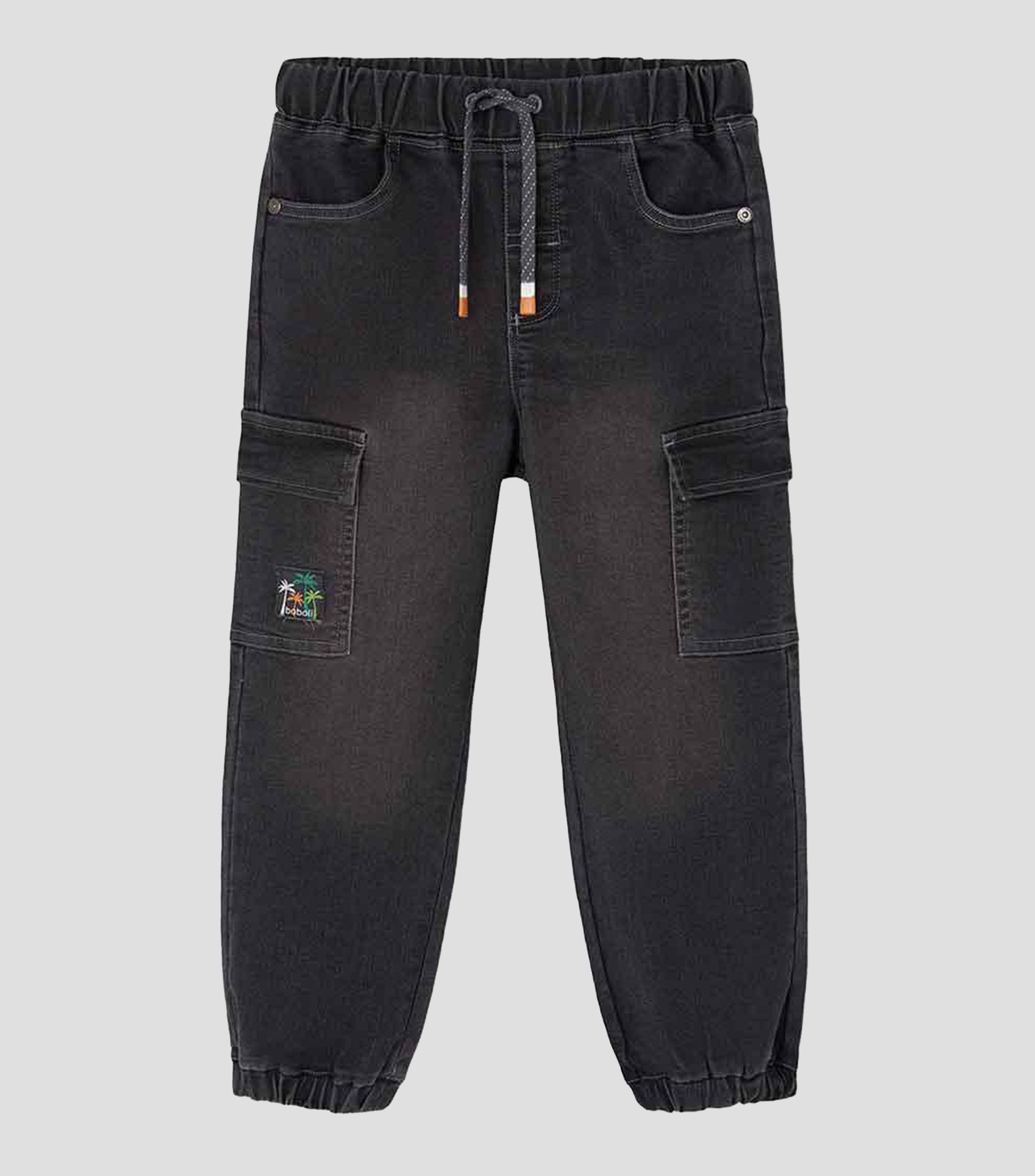 Jeans de corte jogger Bebé