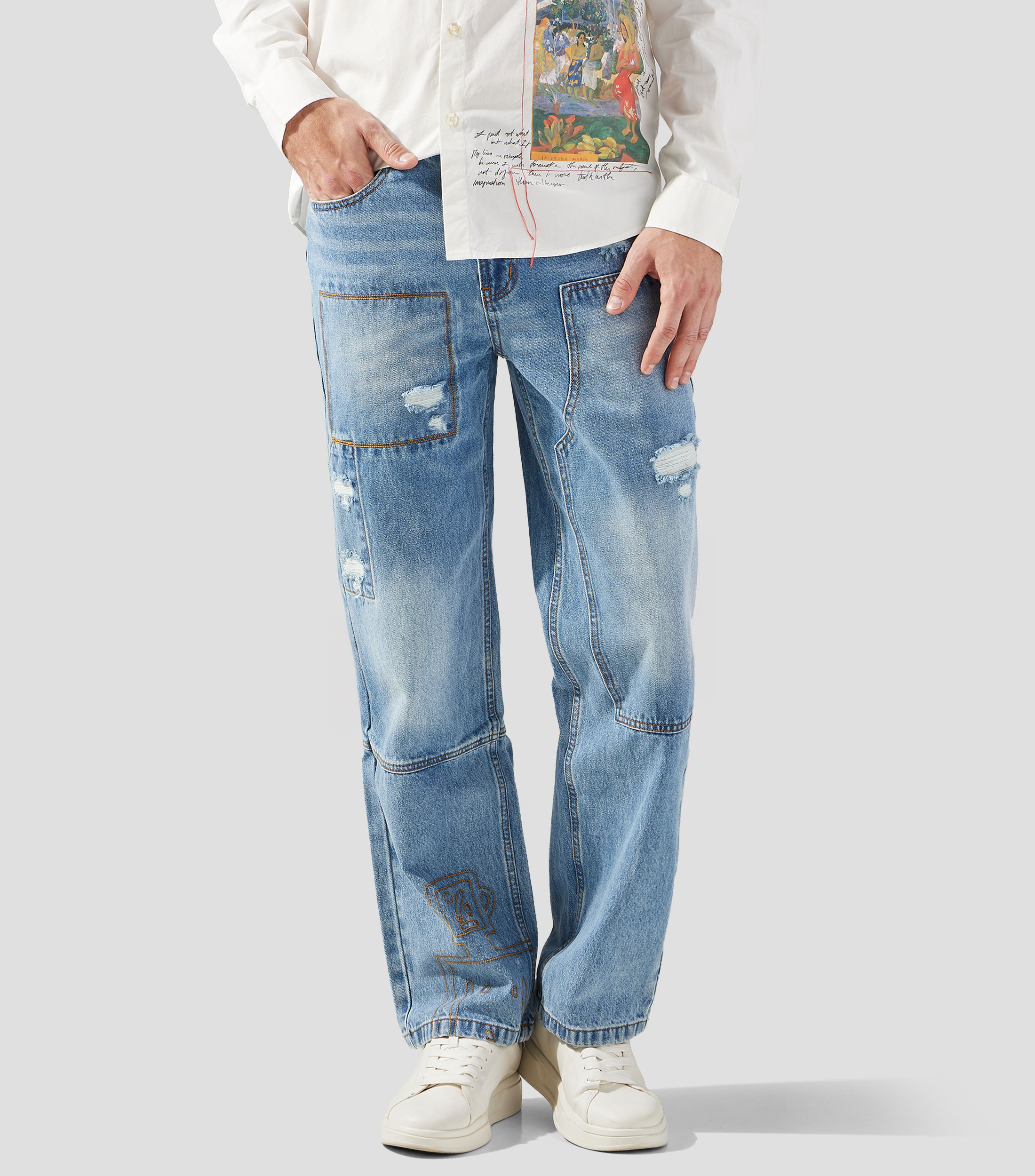 Jeans Kurt Patch regular Hombre