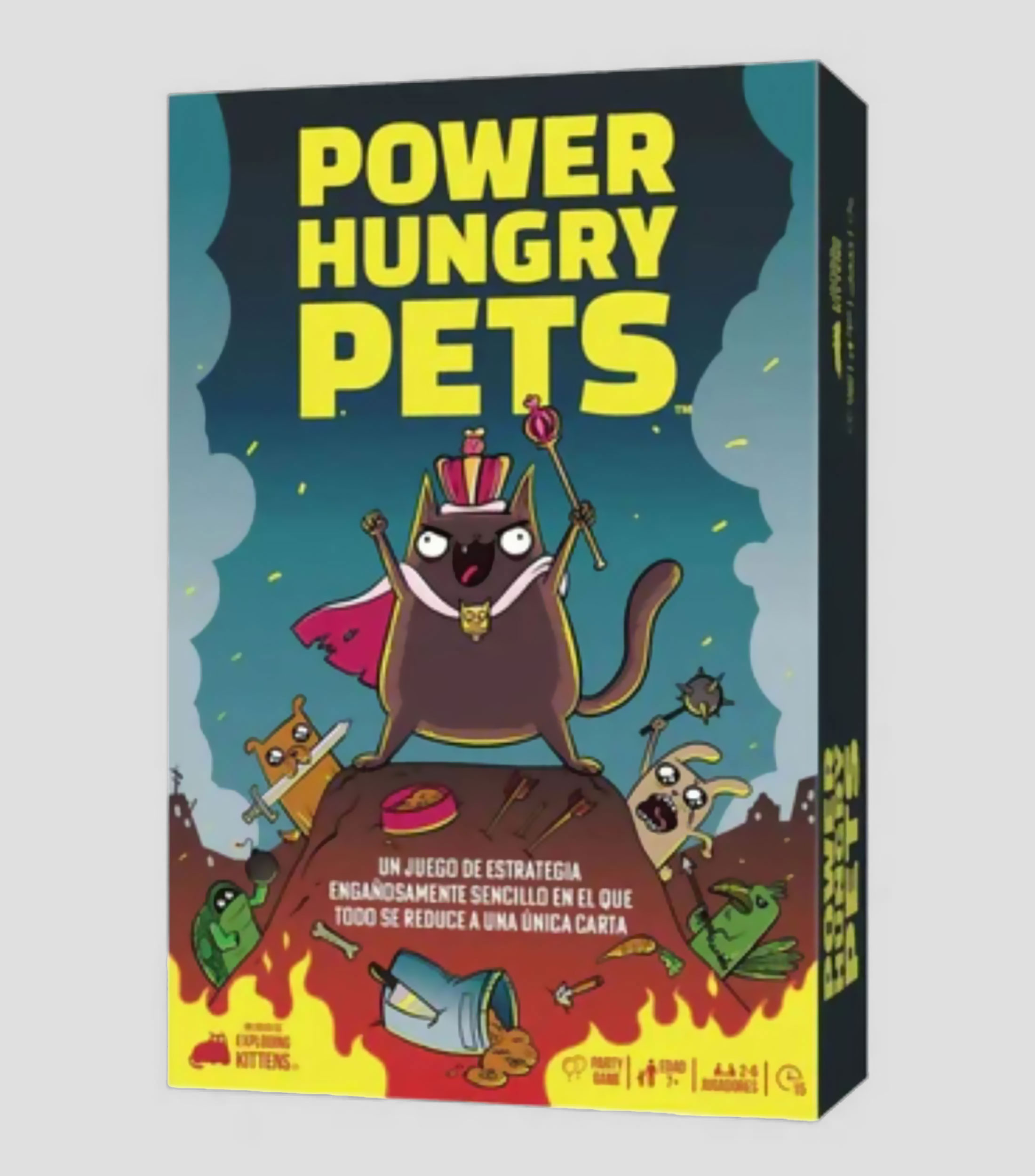 Juego de Cartas Power Hungry Pets