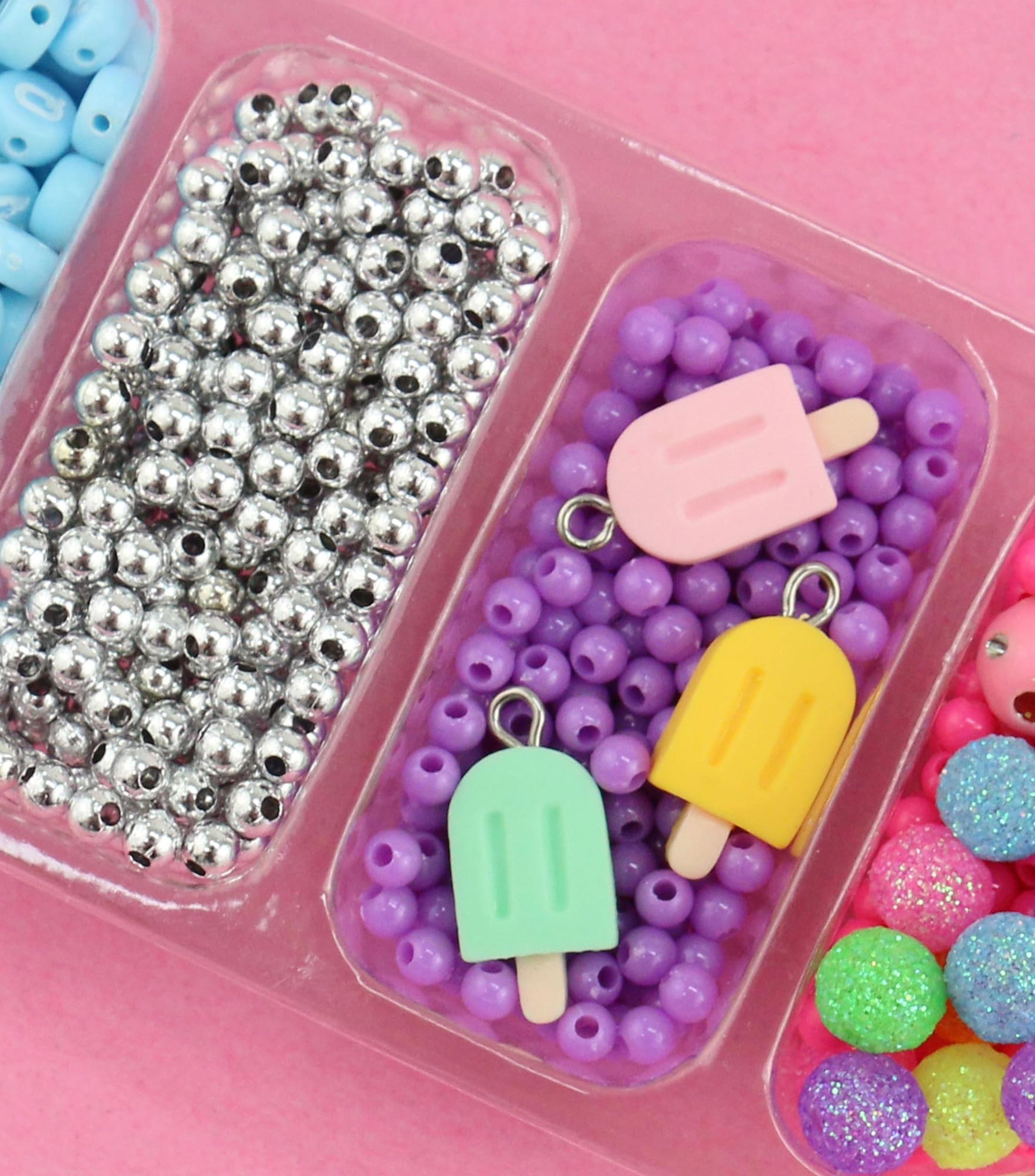 Set de Cuentas Crayola Creations Ice Pop Bead & Charm Set