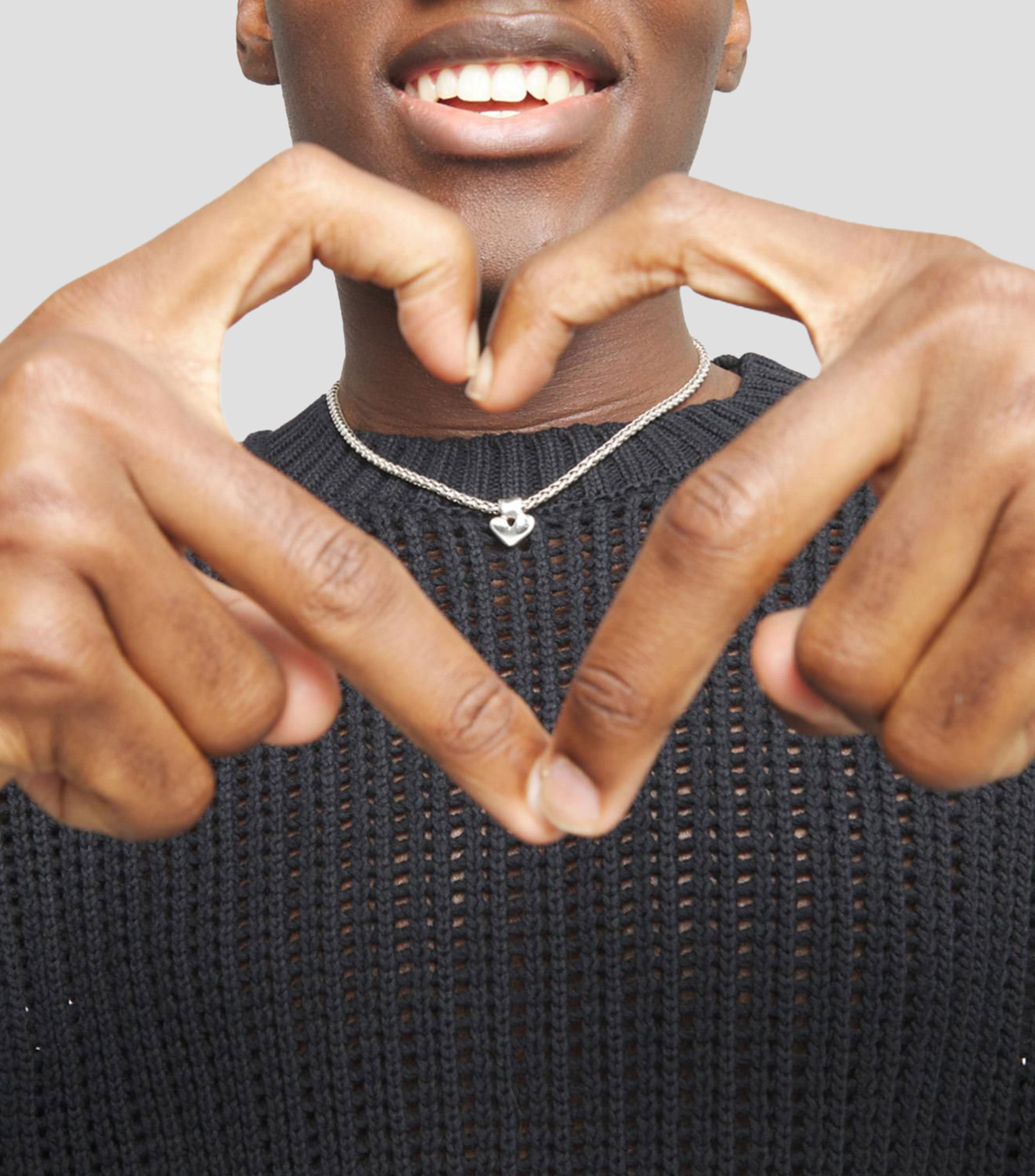 Collar corazón Mujer