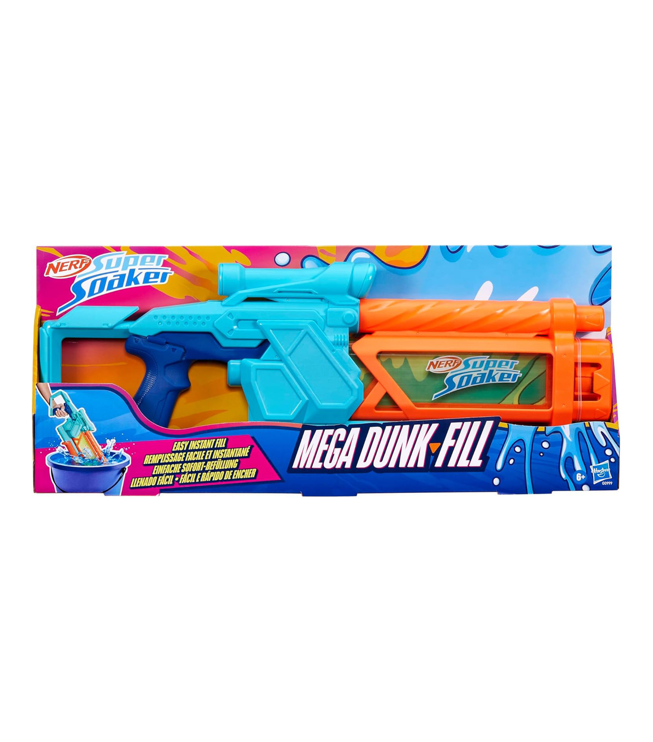 Lanzador de Agua Mega Dunk Fill