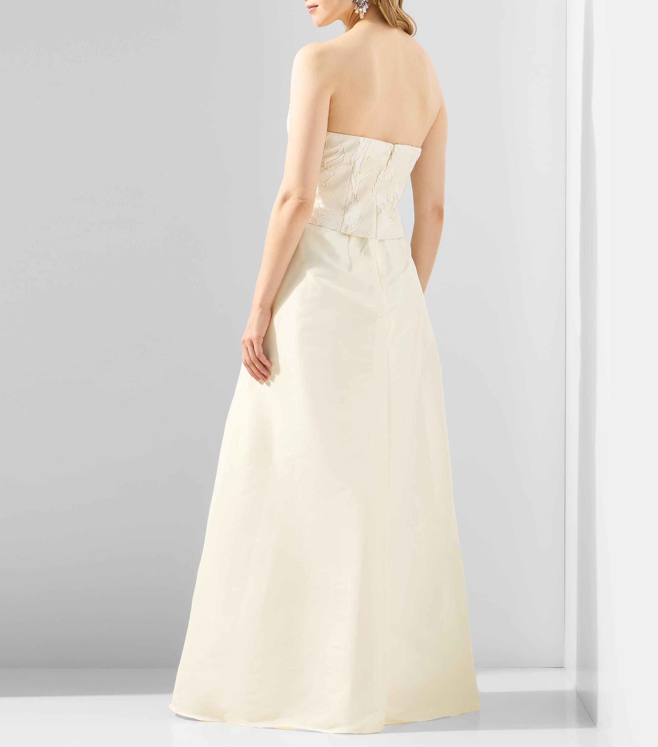 Vestido de fiesta largo sólido Mujer