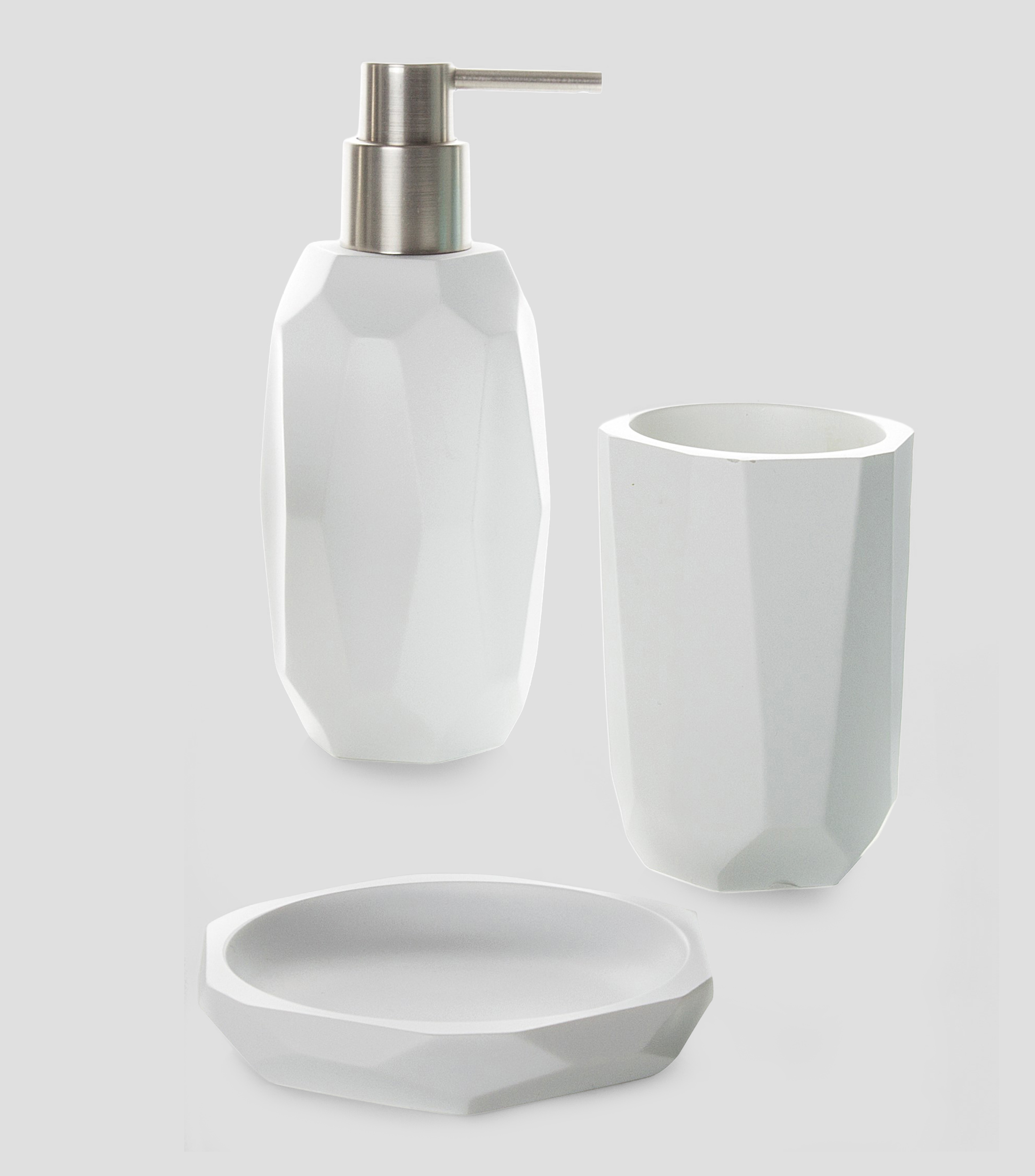 Vaso para baño Dynamic en poliresina