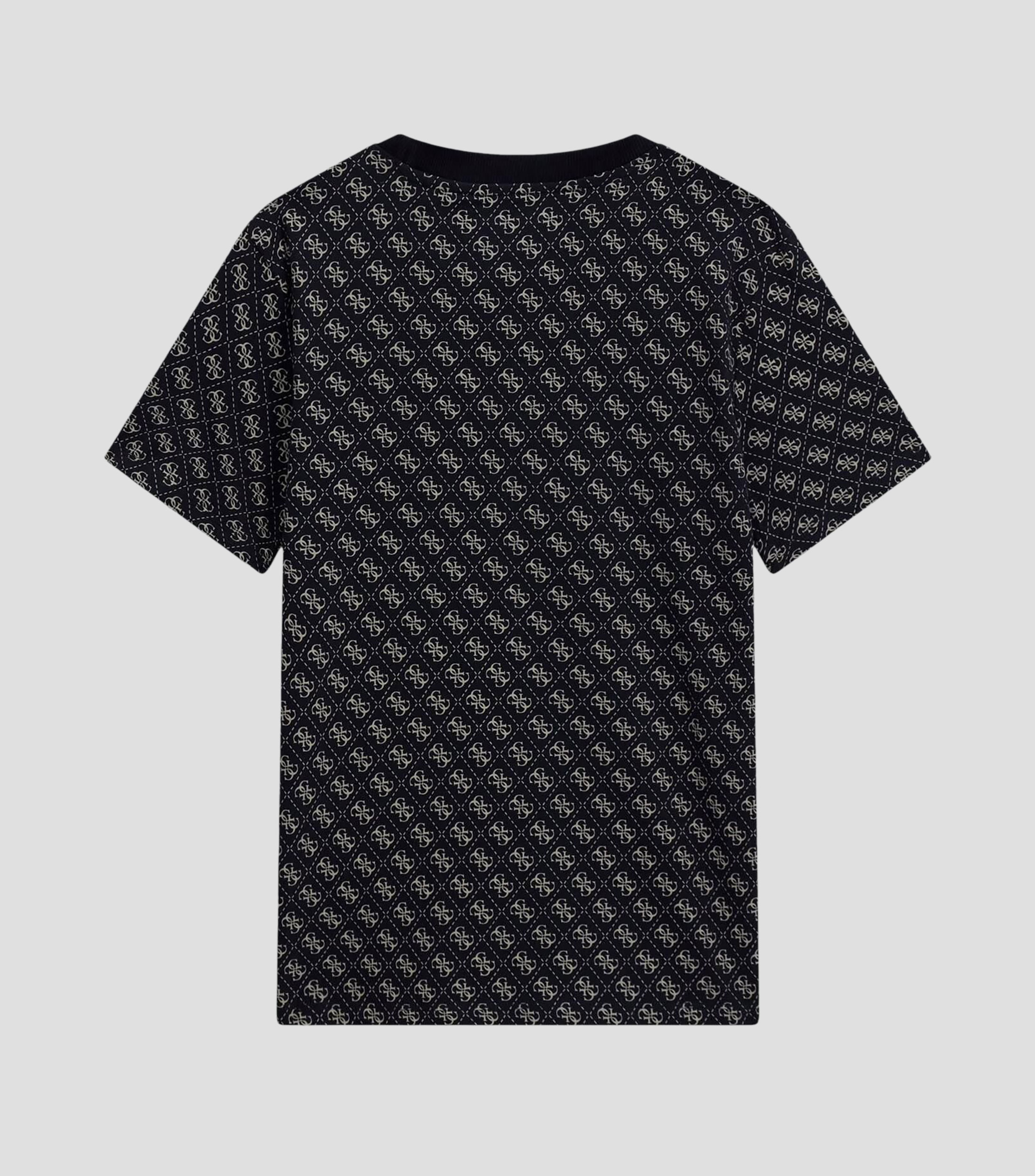 Playera cuello redondo manga corta con estampado Niño