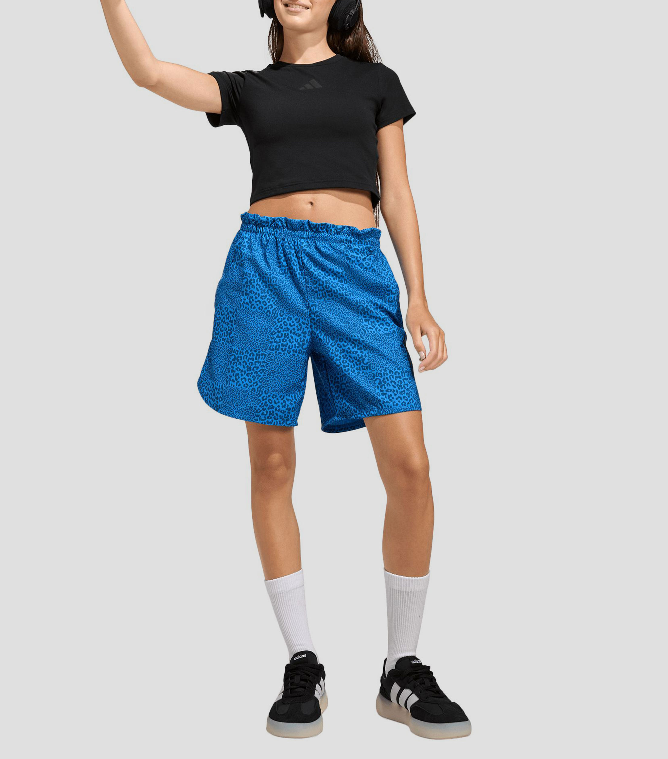 Playera casual Future Icons cuello redondo manga corta lisa Niña