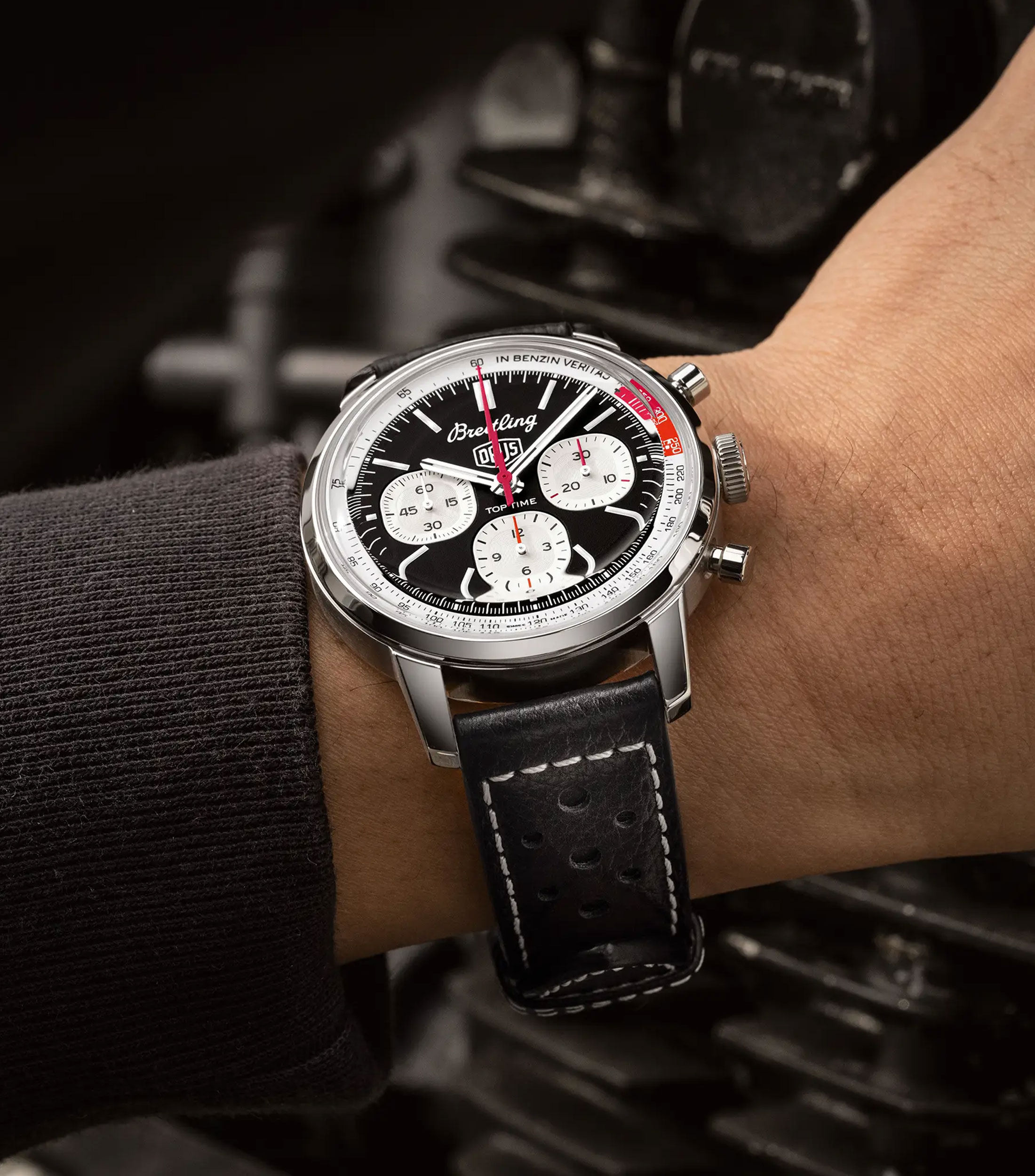 Reloj para Hombre Top Time B01 Deus deportivo plateado