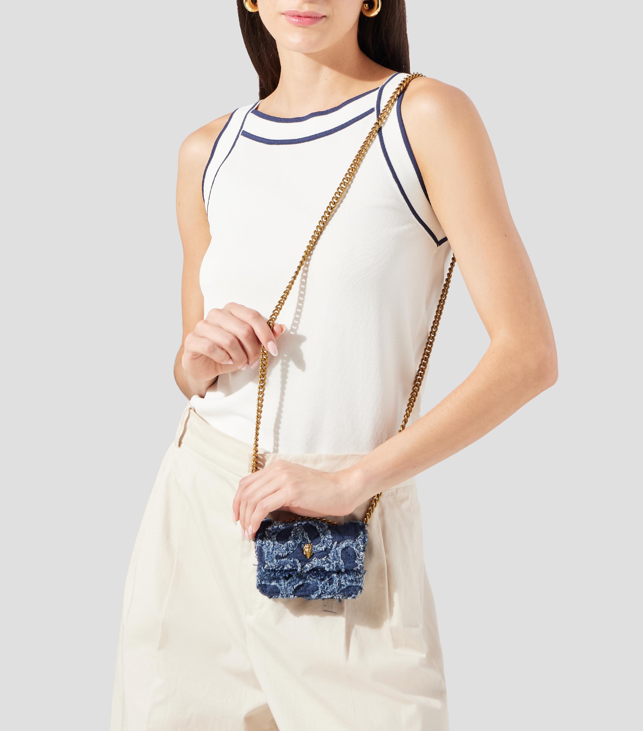 Bolsa crossbody sólido Mujer
