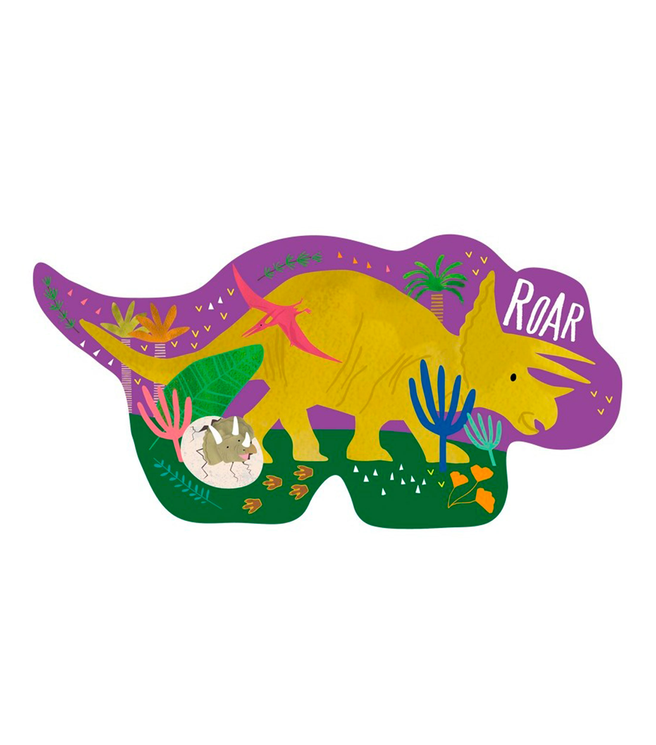 Rompecabezas Infantil 12 Piezas Dinosaurios
