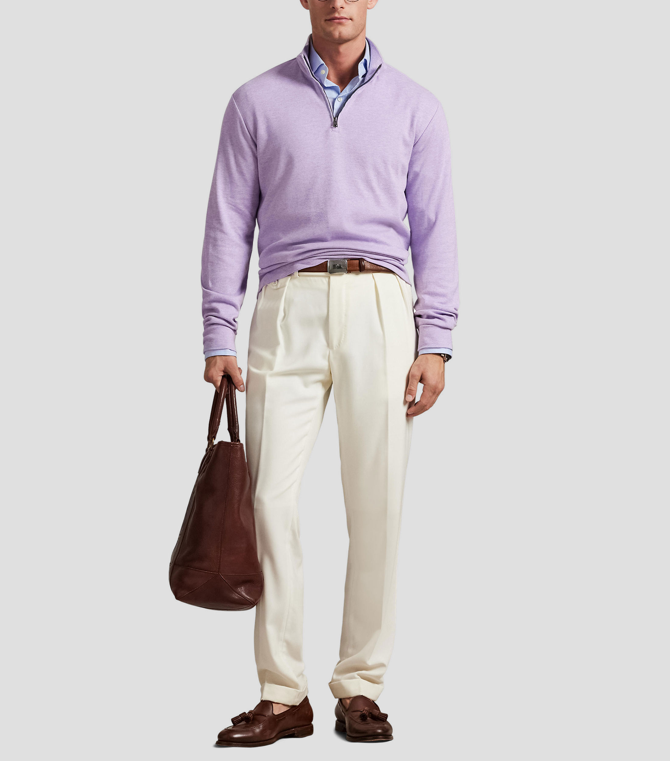 Suéter cuello alto Hombre