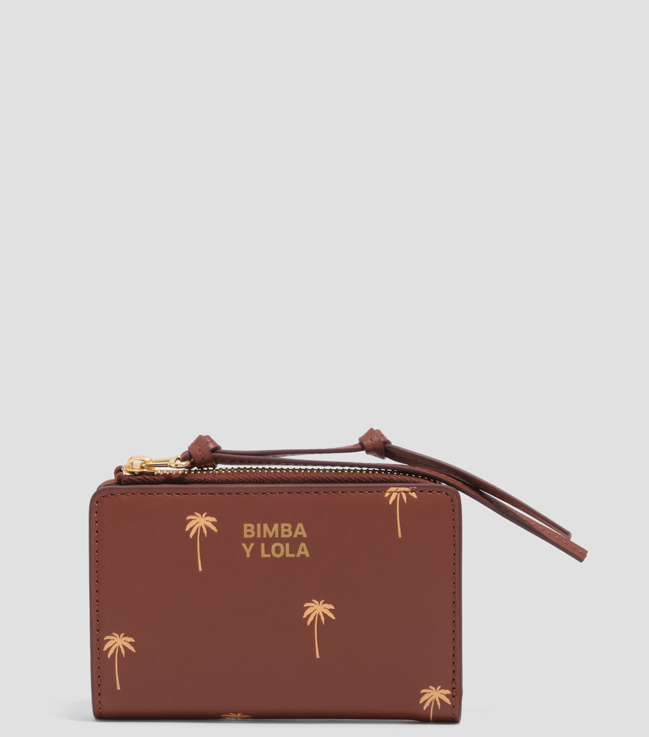 Cartera compacta Palms Mujer