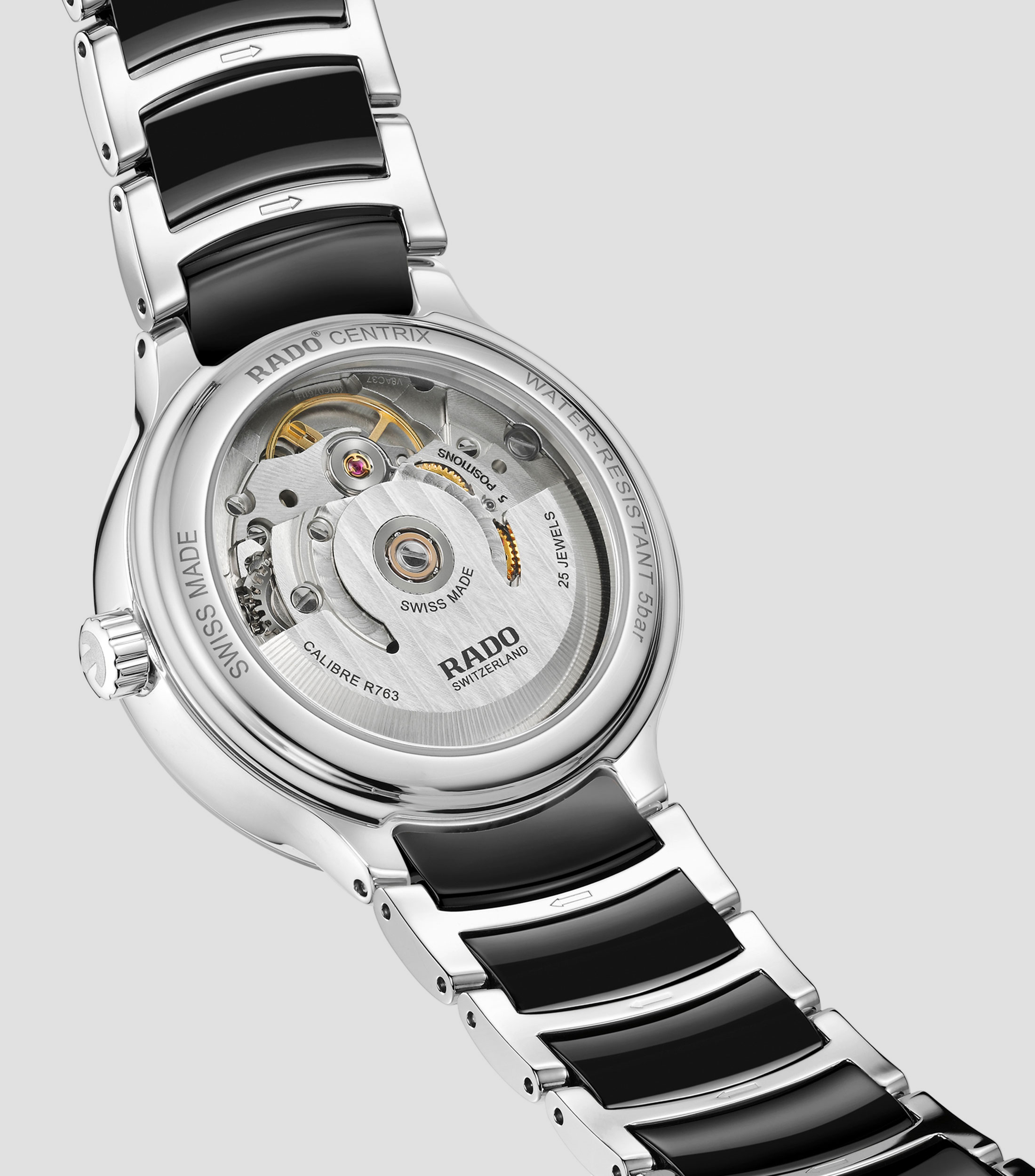 Reloj para Mujer Automático Centrix Diamonds Classic Carátula Negra